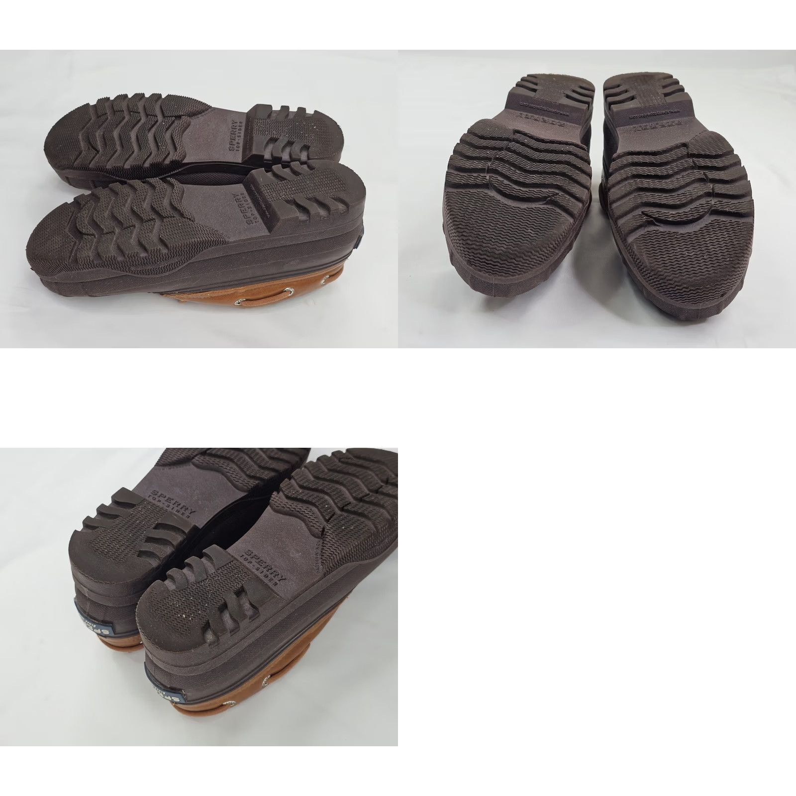 Sperry Sperry Top Sider Boots Women 7.5 Tan Waterproof Leather Lined Ankle Heron Seal Low Boots, M, Casual, Preppy, Nautical, Walking, EUC Size US 8 / IT 38 - 9 Thumbnail