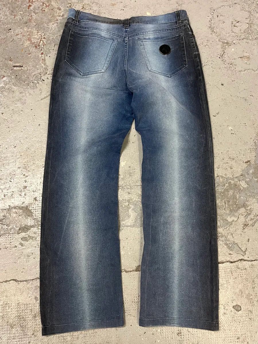 Designer × Roberto Cavalli × Vintage 2000s Roberto Cavalli Blue Gradient Pants Size US 30 / EU 46 - 5 Thumbnail