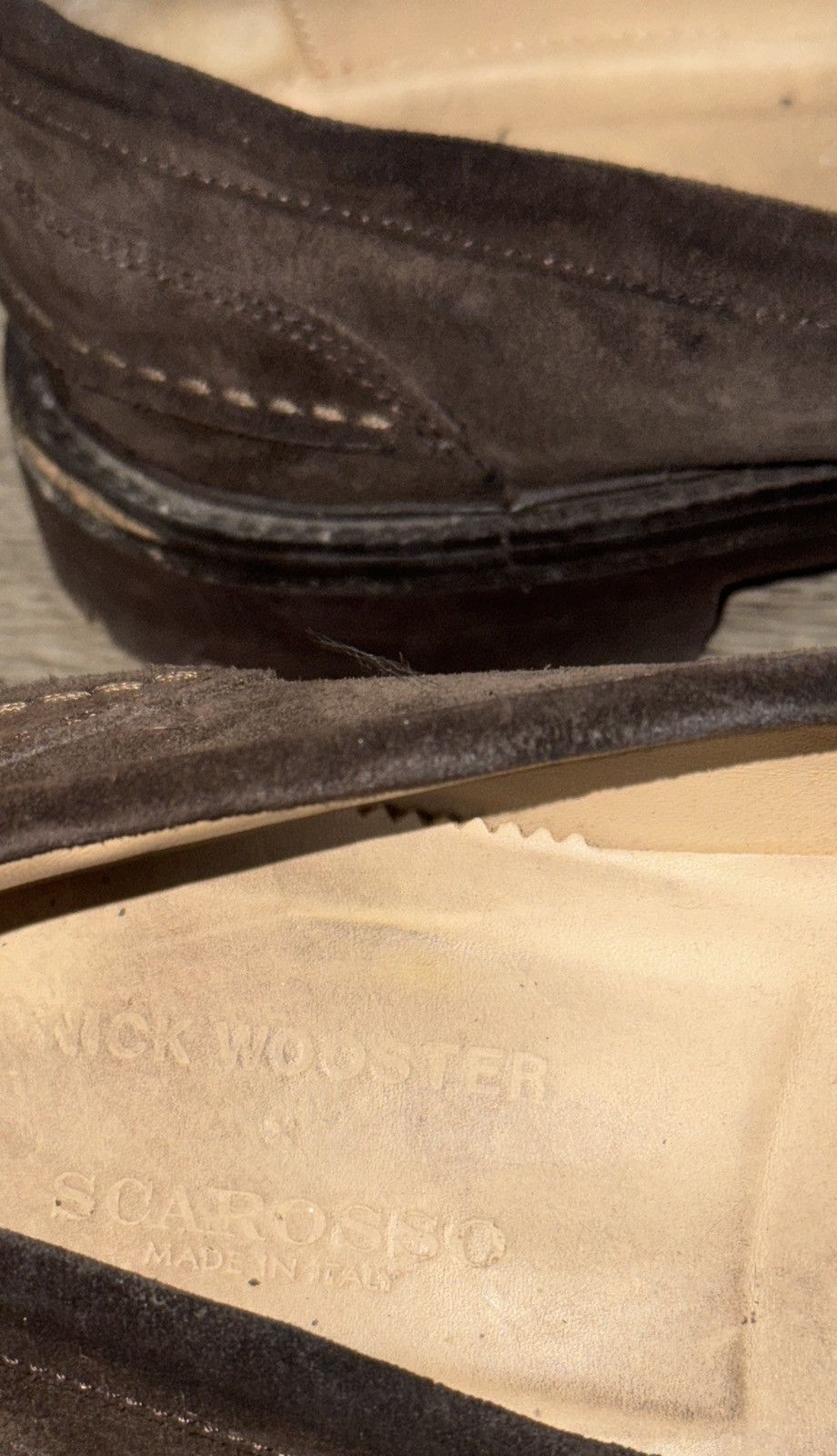 Nick Wooster × Scarosso Nick Wooster x Scarosso Suede Flats Size US 11 / EU 44 - 6 Thumbnail