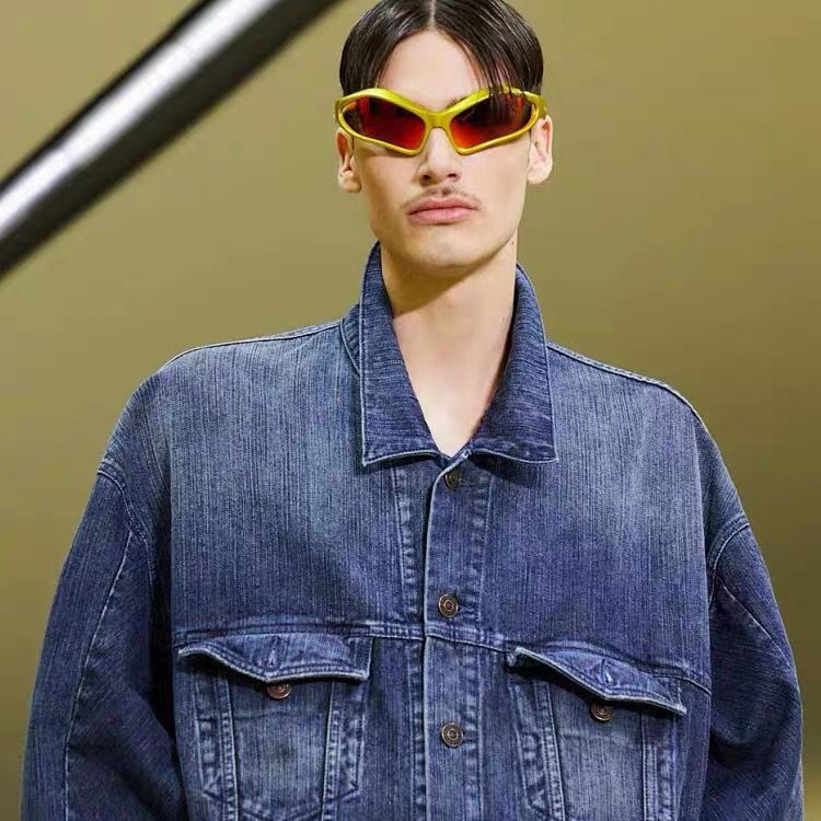 Electric Visual Hip-hop Street ins style custom avant-garde sunglasses Size ONE SIZE - 3 Thumbnail