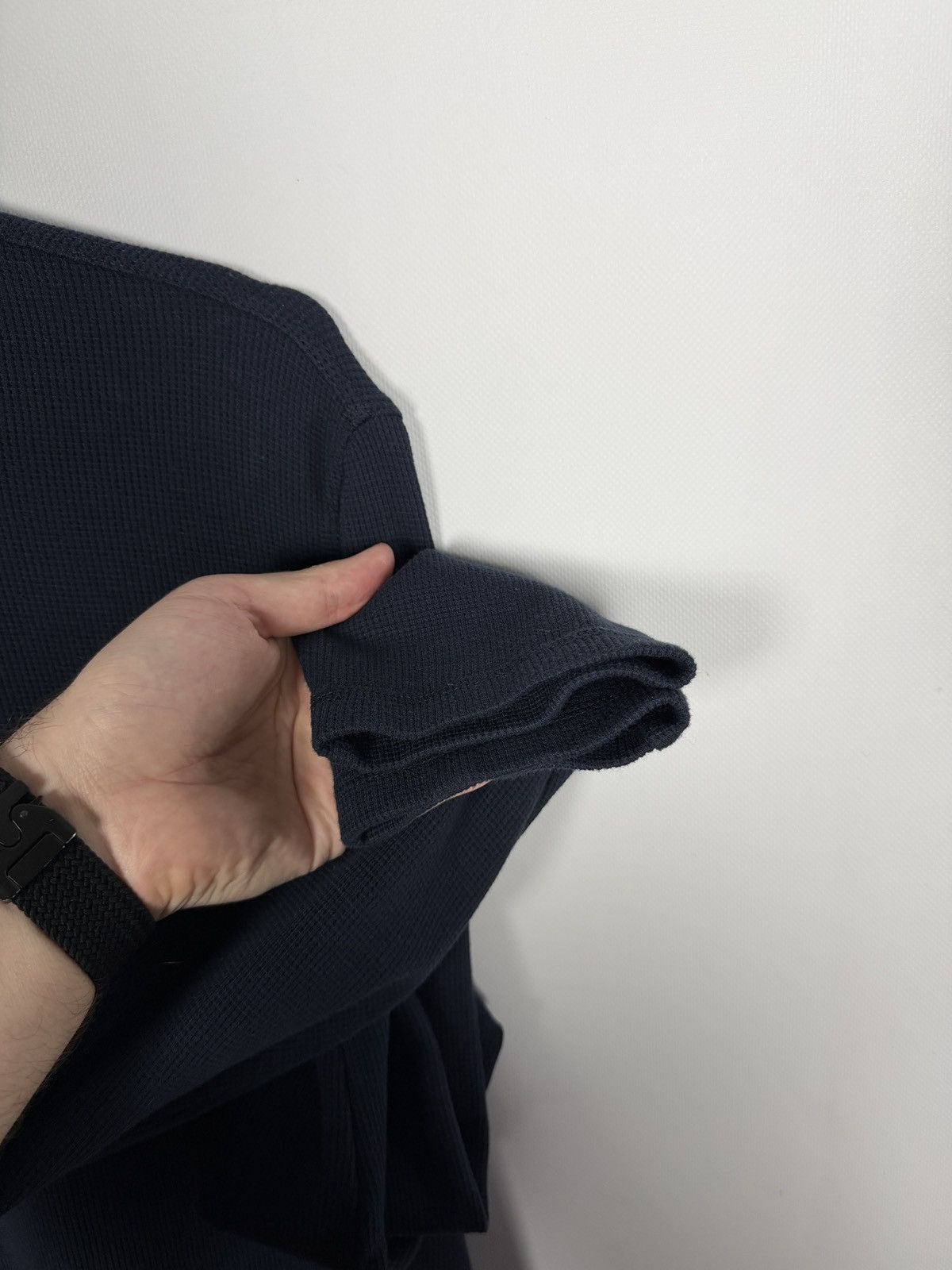 Allsaints Allsaints Hayes Long Sleeve Henley Shirt Pullover Size M Size US M / EU 48-50 / 2 - 7 Thumbnail