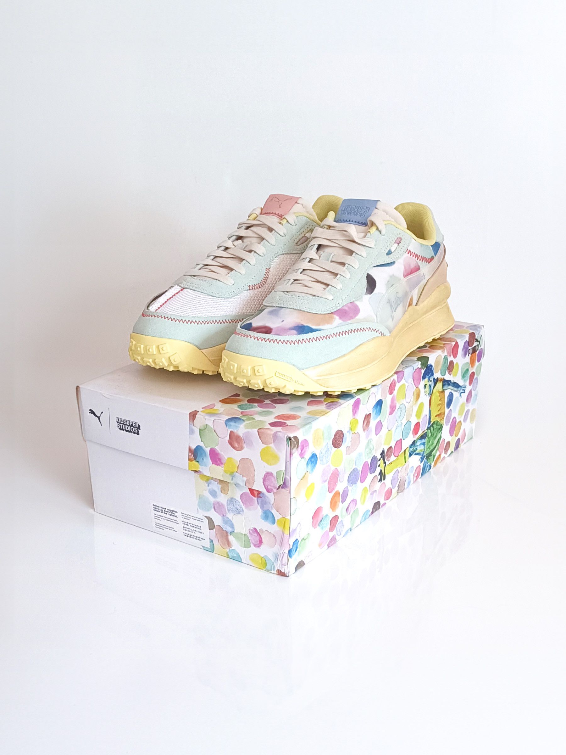 KidSuper × Puma Studios x Style Rider 'Watercolor Print' (2020) + AOP Hoodie Size US 12 / EU 45 - 1 Thumbnail