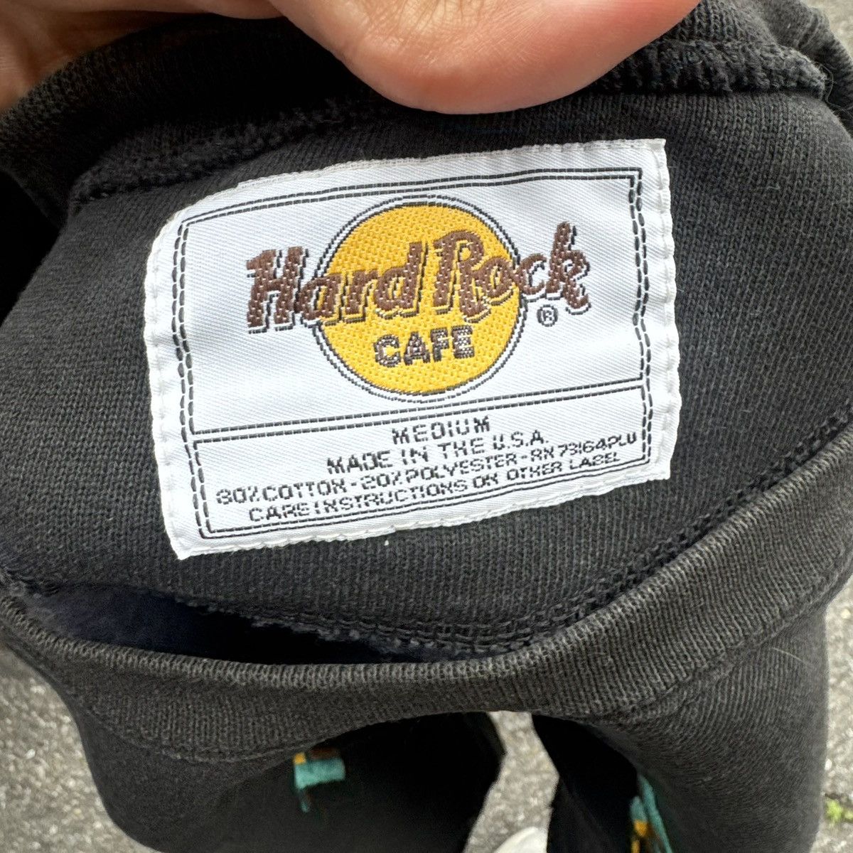 Hard Rock Cafe vintage distressed hard rock cafe sweatshirt Size US M / EU 48-50 / 2 - 3 Thumbnail