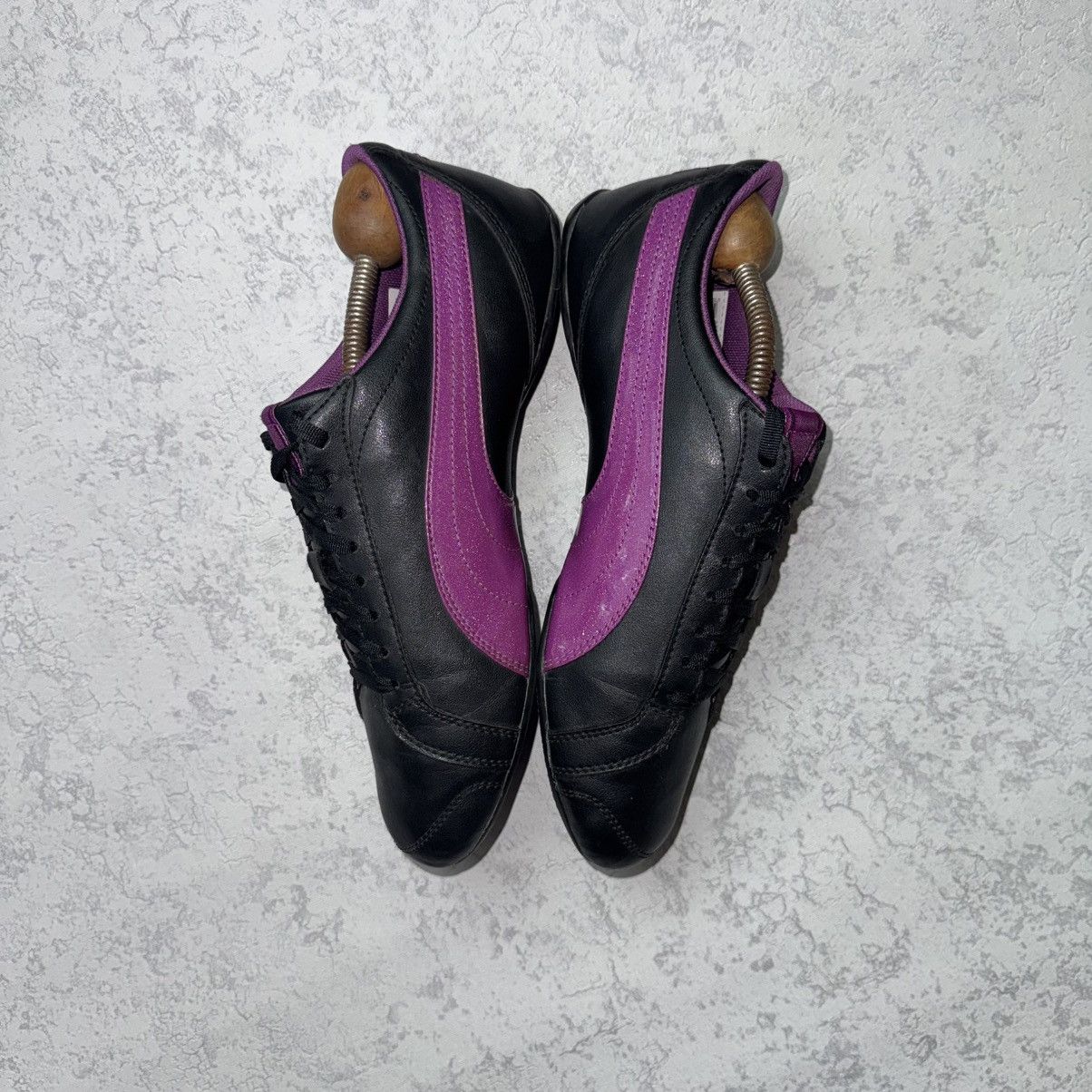 Puma Vintage Puma Speedcat Black/Purple Size 39 Size US 9 / IT 39 - 5 Thumbnail