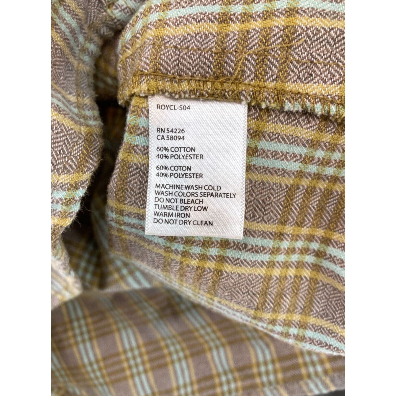 Royal Robbins Royal Robbins Womens Blouse Small Plaid Ombre Outdoor Shirt Adult Small Blue Cotton Polyester Flannel 90s Theme Outdoor Womens Size S / US 4 / IT 40 - 6 Thumbnail