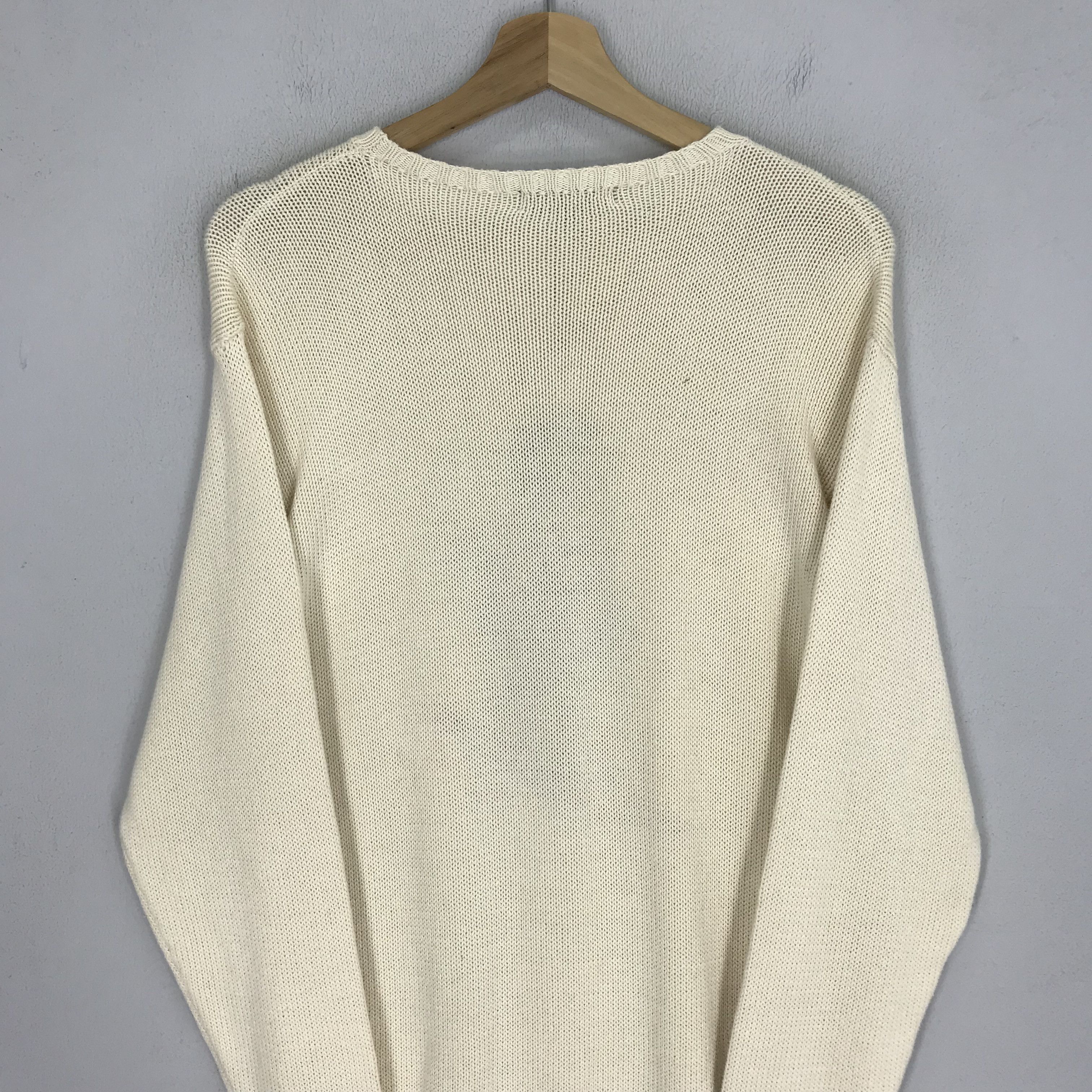 Polo Ralph Lauren Vintage Polo Ralph Lauren Cable Knit Polo Bear Ski RL Size US M / EU 48-50 / 2 - 4 Thumbnail