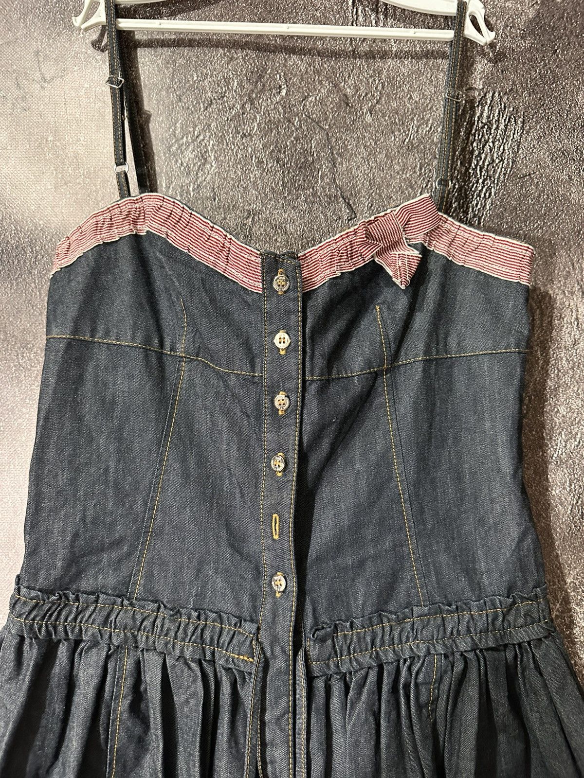 Vintage VINTAGE DOLCE GABBANA MILKMAID DRESS S Size S / US 4 / IT 40 - 2 Thumbnail