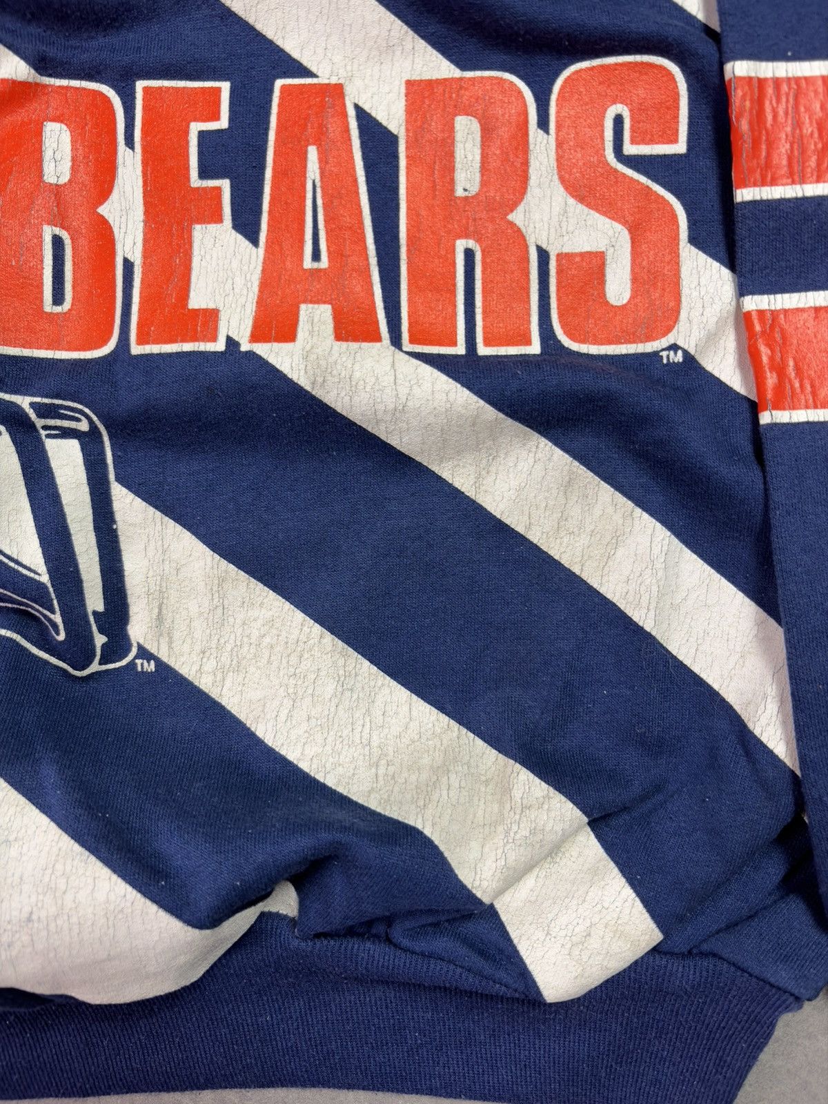 NFL 80/90s Garan Chicago Bears Printed Crewneck Sweatshirt XL Size US XL / EU 56 / 4 - 7 Thumbnail