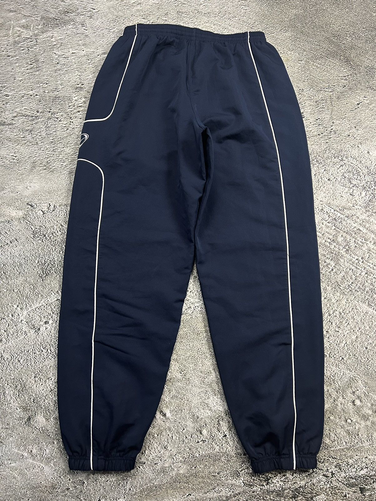 Nike × Vintage Nike track suit vintage navy pants windbreaker small logo Size US XXL / EU 58 / 5 - 15 Thumbnail