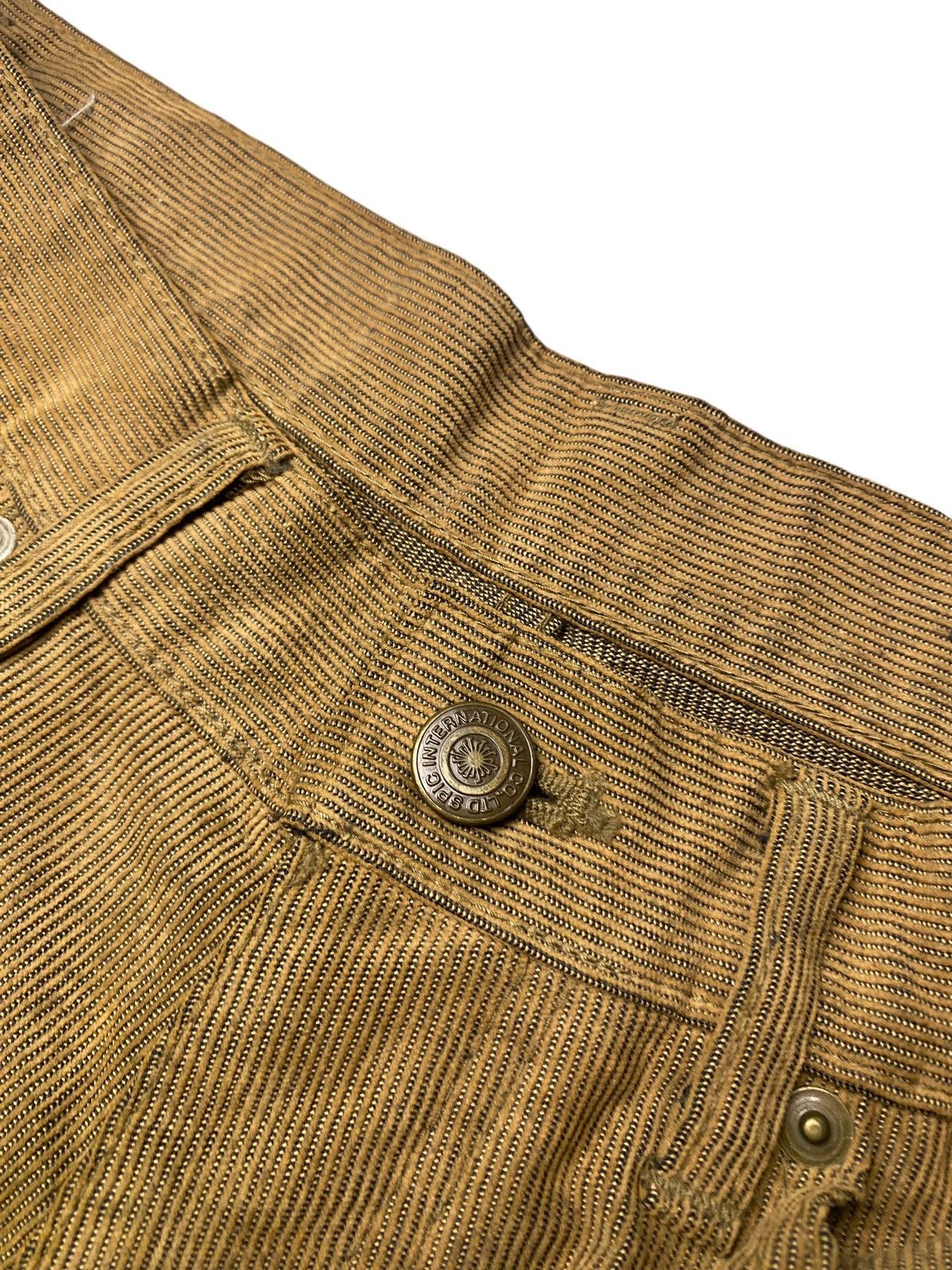 If Six Was Nine 2000's Tornado Mart Flared Corduroy Bootcut Pants Size US 27 - 5 Thumbnail