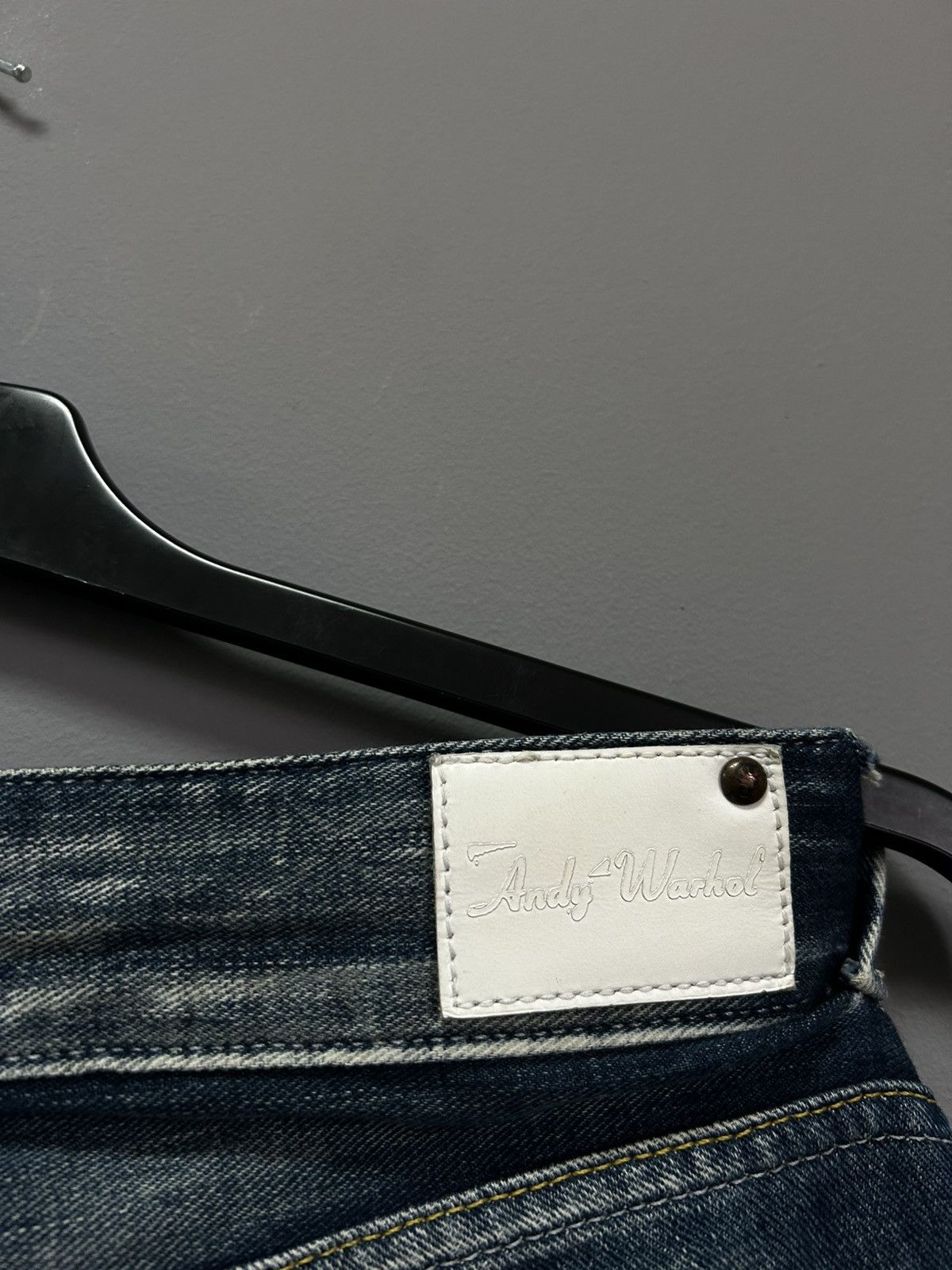 Andy Warhol Y2K Andy Warhol Pepe Jeans Art cargo JEANS Rare Retro Hype Size US 31 - 9 Thumbnail