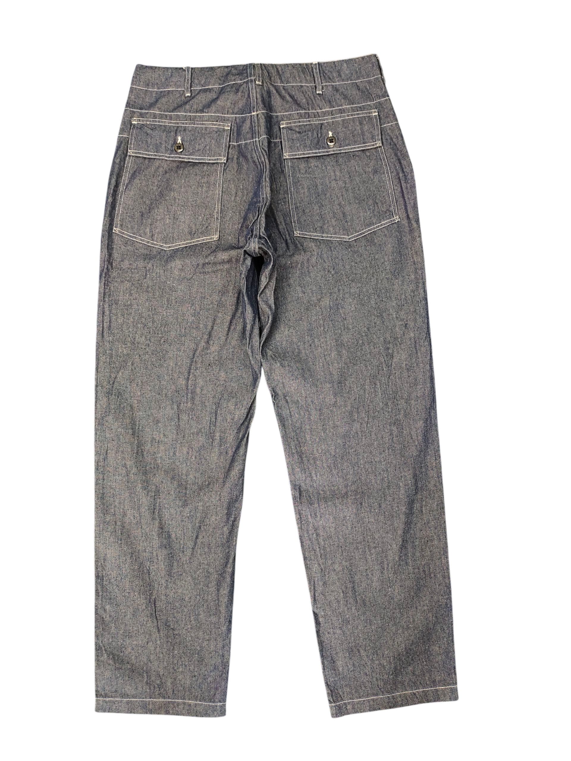 Engineered Garments Engineered Garment Fatigue Denim Pants Size US 35 - 9 Thumbnail