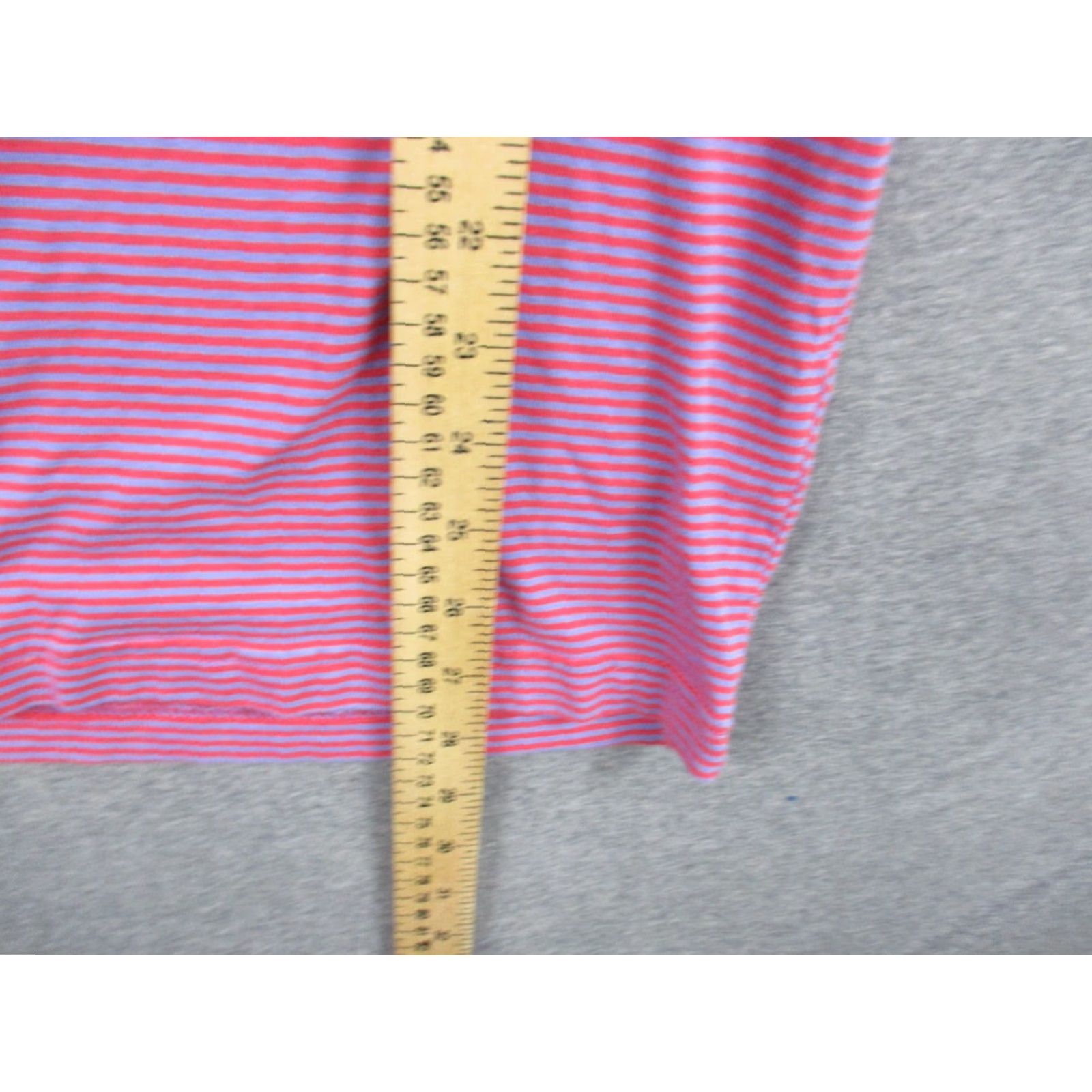 johnnie-O Johnnie-O West Coast Shirt Medium Mens Short Sleeve Striped Pocket Blue Pink Logo 100% Cotton Polo Size US M / EU 48-50 / 2 - 5 Thumbnail