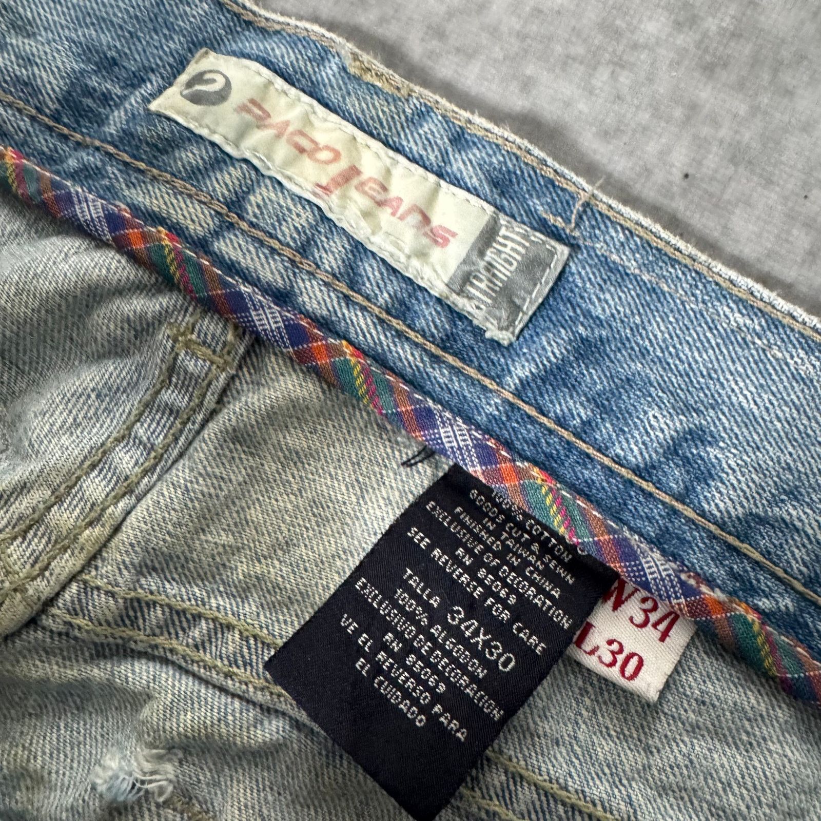 Other Paco Jeans Straight Distressed Jeans Light - Size: 34x30 Size US 34 / EU 50 - 6 Thumbnail