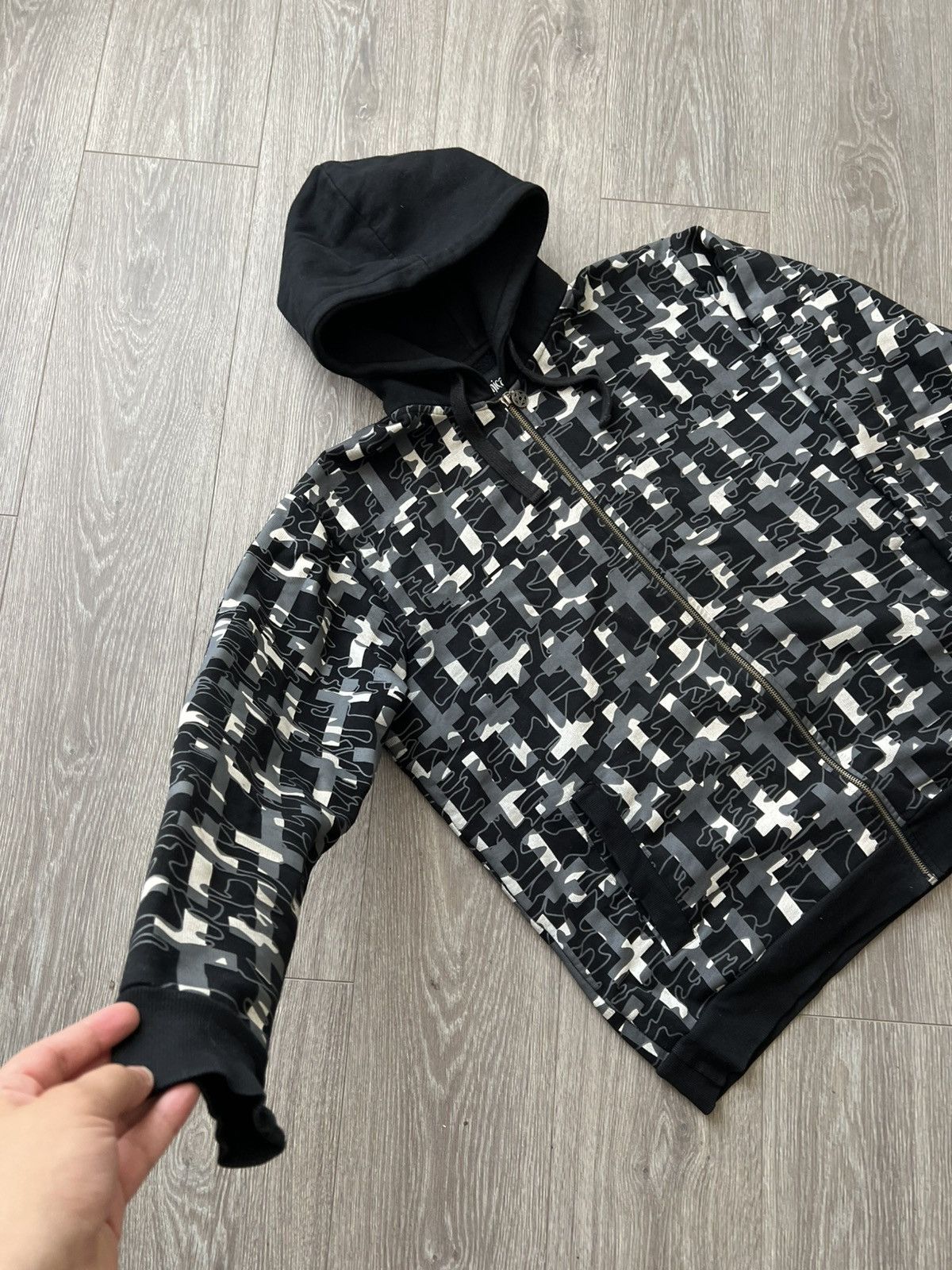 Japanese Brand Vintage Gothicana Hoodie avant garde cross Size US XXL / EU 58 / 5 - 3 Thumbnail