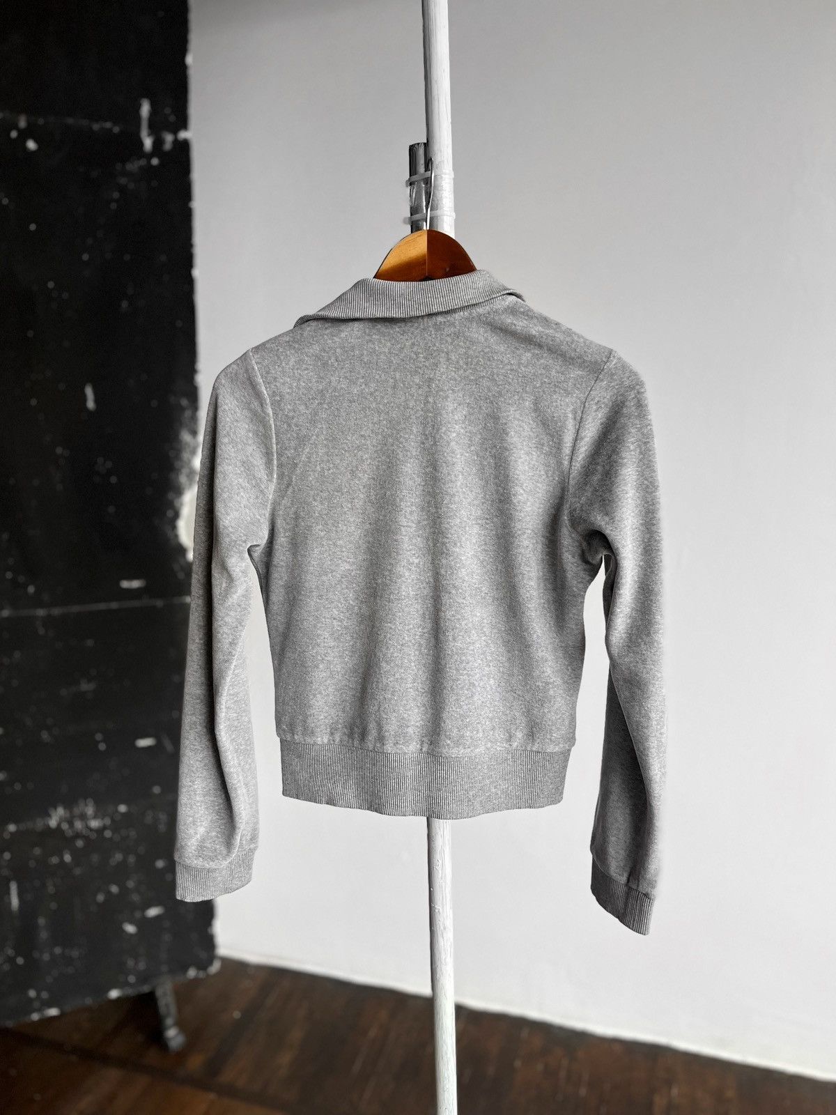 Adidas × Vintage Adidas Womens Vintage 00s Gray Full Zip Track Sweat Jacket Size S / US 4 / IT 40 - 3 Thumbnail