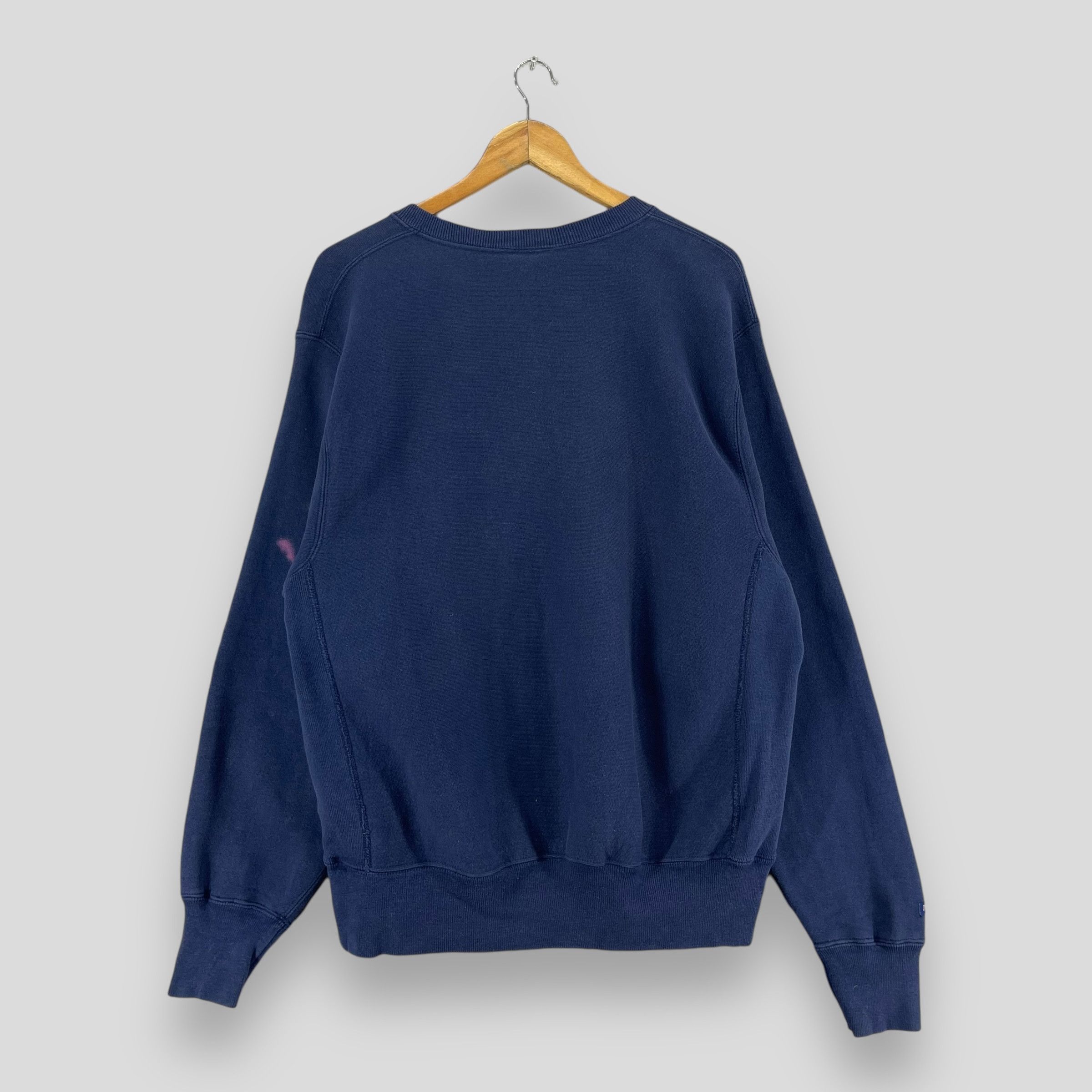 Jansport × Vintage Vintage DELWARE Embroidery Distressed Bleached Sweatshirt Size US L / EU 52-54 / 3 - 7 Thumbnail