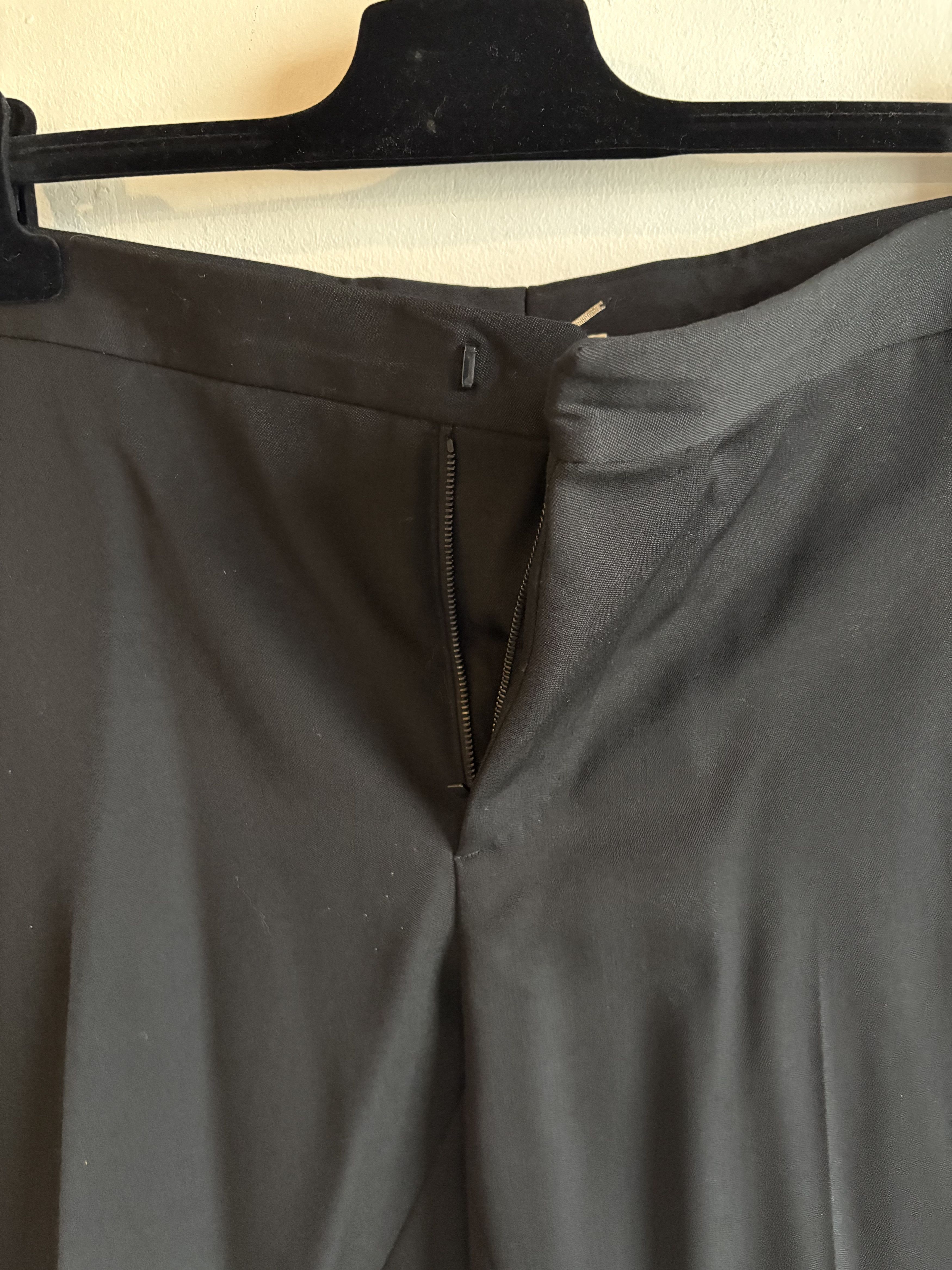 Saint Laurent Paris Saint Laurent Hedi Slimane 2 Piece Tuxedo Suit Size 50R - 9 Thumbnail