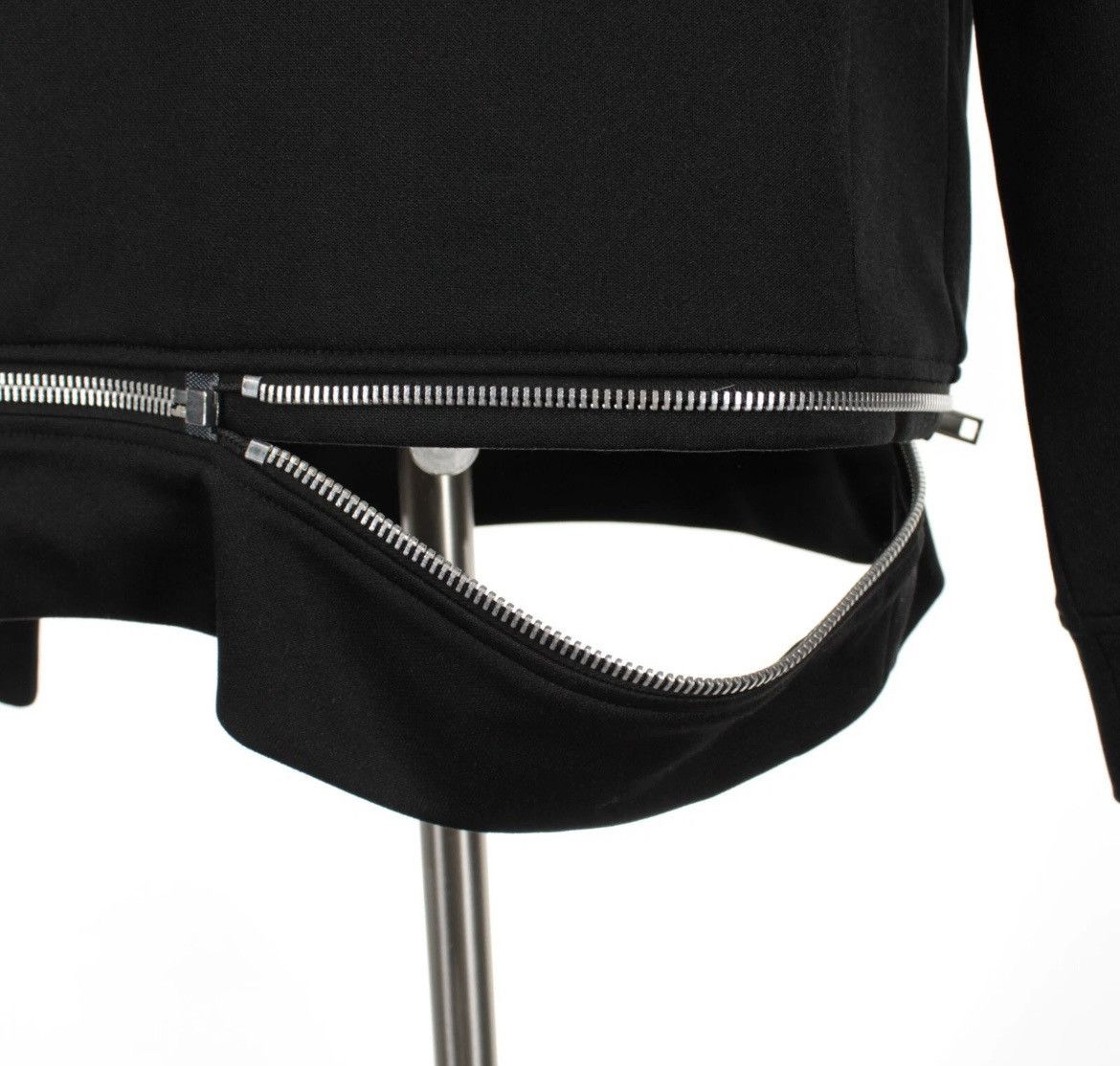 Helmut Lang Helmut Lang NWOT Hoodie with Zippers Size M in Black Size US M / EU 48-50 / 2 - 7 Thumbnail