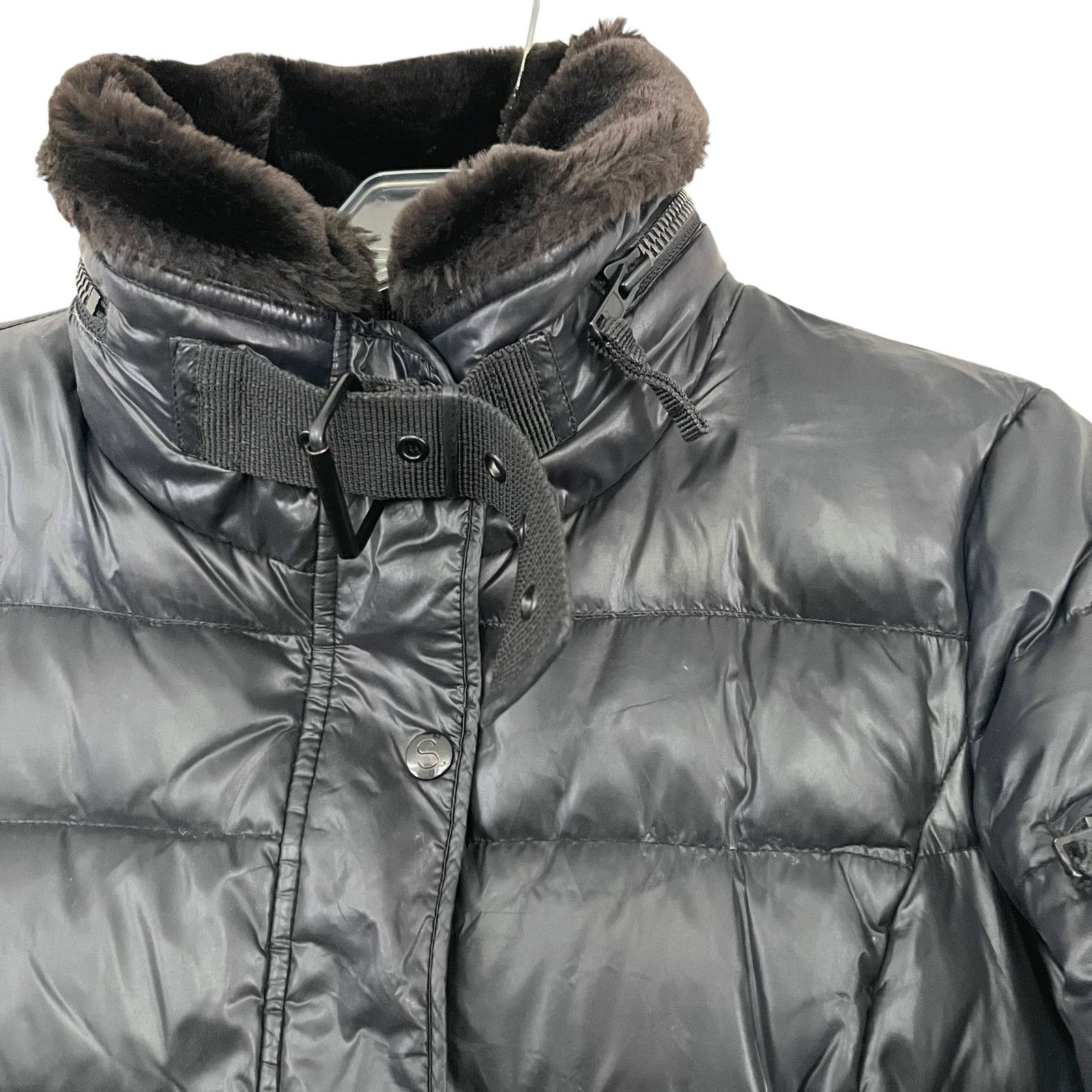 Other S13/NYC Mercer Black Retractable Hood Down Puffer Coat Size S / US 4 / IT 40 - 3 Thumbnail