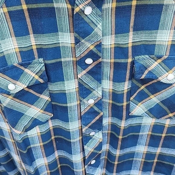 Old Navy Old Navy Vintage Flannels Long Sleeve Western w Pockets Flan Size US XL / EU 56 / 4 - 4 Thumbnail