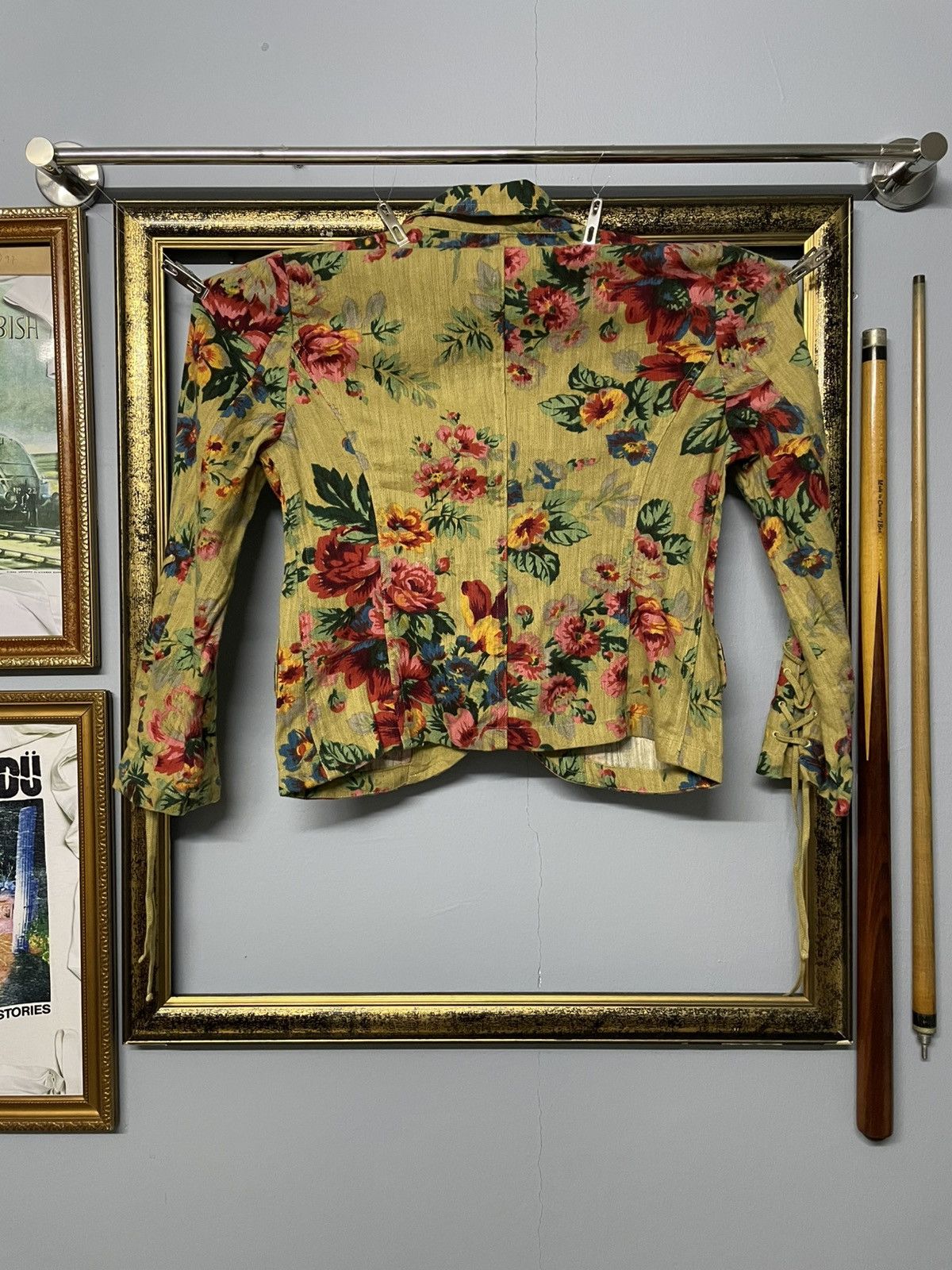 Vintage 90s Issey Miyake Sunaokuwahara Inspired Floral Vest