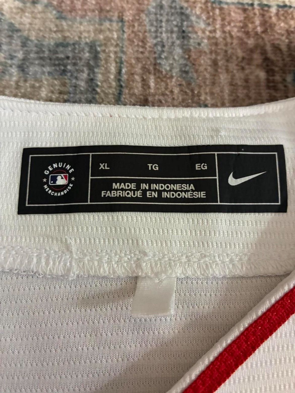 Nike White and red Mike Trout Nike MLB Angels jersey Size US XL / EU 56 / 4 - 4 Thumbnail