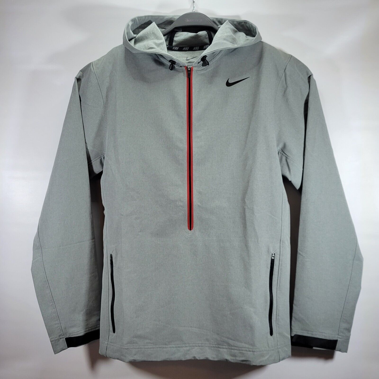 Drake × Nike Nike NOCTA Golf Windbreaker Half Zip Jacket Grey 