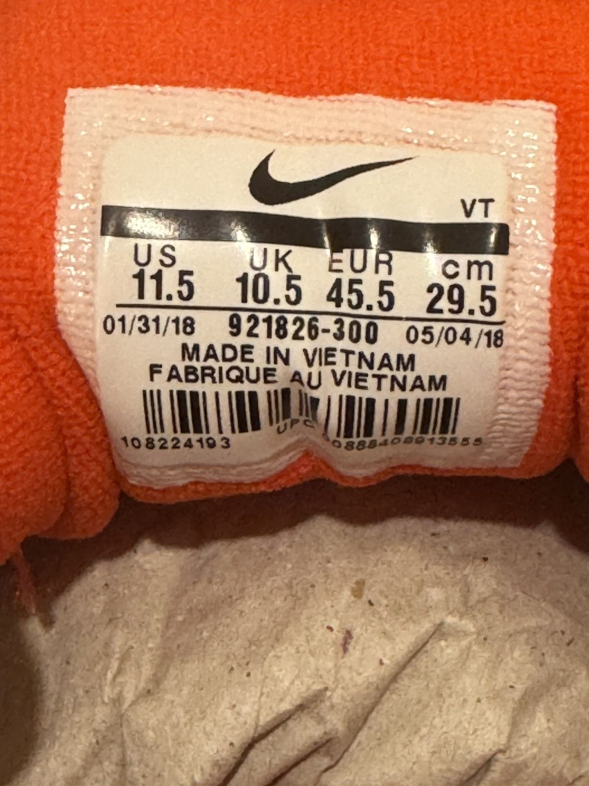 Nike Nike Air Max 97 ‘Rainforest Team Orange’ Size US 11.5 / EU 44-45 - 6 Thumbnail