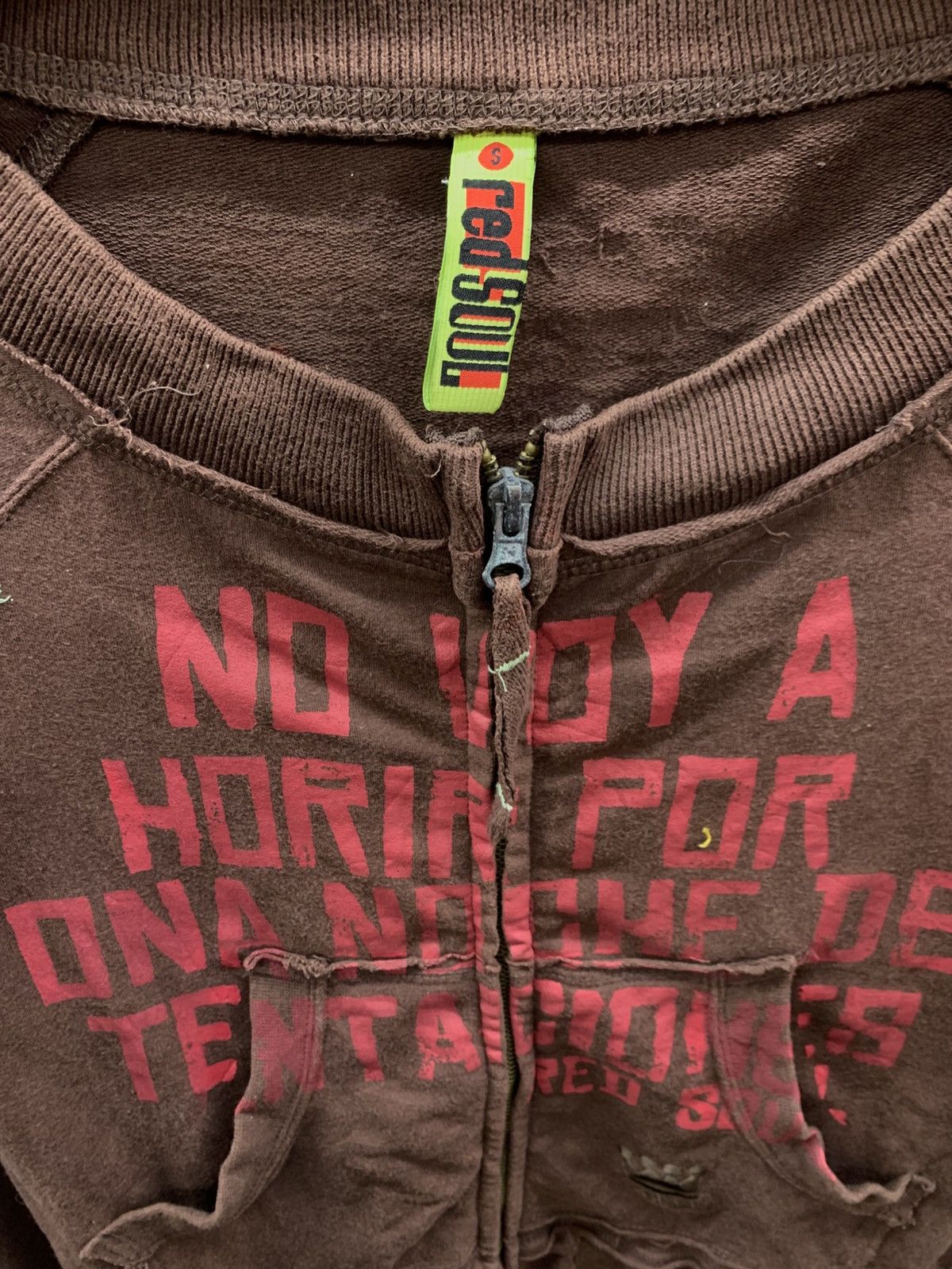 Hysteric Glamour × If Six Was Nine × Japanese Brand 2000s japan y2k redsoul hoodie undefined style Size US S / EU 44-46 / 1 - 6 Thumbnail