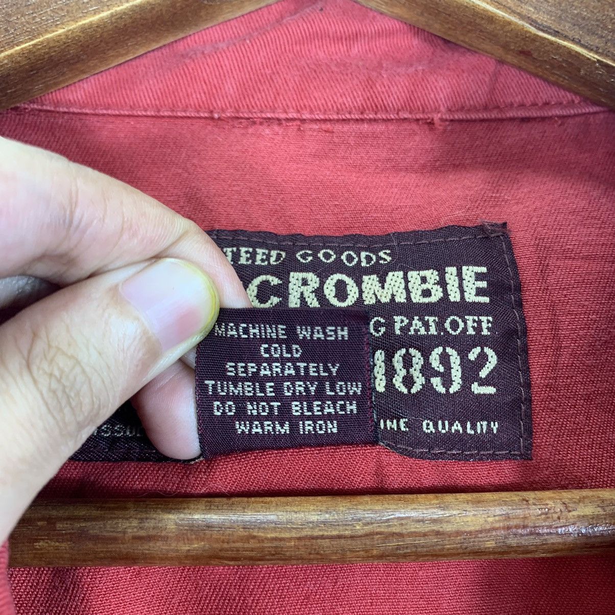Abercrombie & Fitch × Japanese Brand × Vintage Abercrombie Vintage Red Light Jacket Size US M / EU 48-50 / 2 - 8 Thumbnail