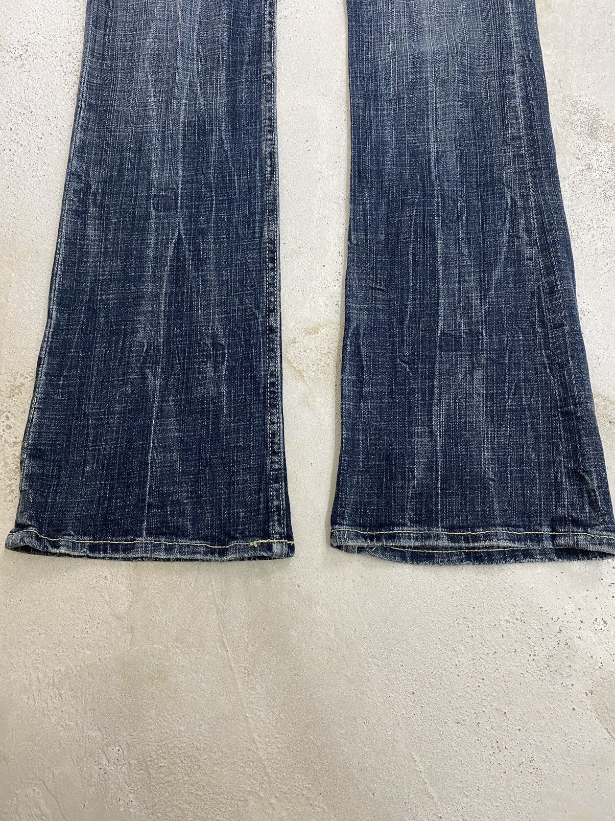 If Six Was Nine × Japanese Brand × Le Grande Bleu (L.G.B.) Flare Orinin Japan Unisex Fur Pocket Leopard Blue Way Size US 28 / EU 44 - 3 Thumbnail