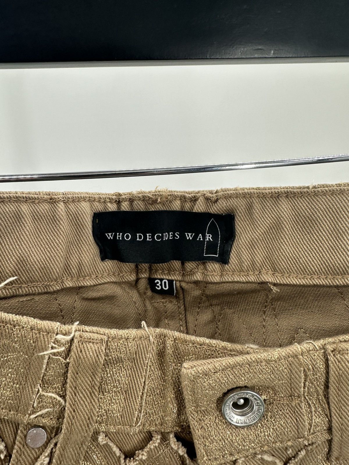 Who Decides War WHO DECIDES WAR Denim Jeans 1/1 Size US 30 / EU 46 - 5 Thumbnail