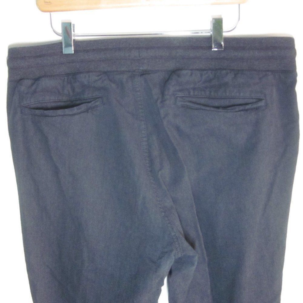 Gap Gap Mens Charcoal Heather Herringbone Jogger Pant Size L Size US 29 - 9 Thumbnail
