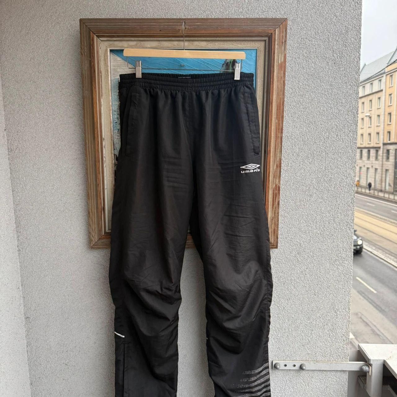 Umbro Umbro Trackpants Black Sweatpants Drill Wide Leg Size US 32 / EU 48 - 2 Thumbnail
