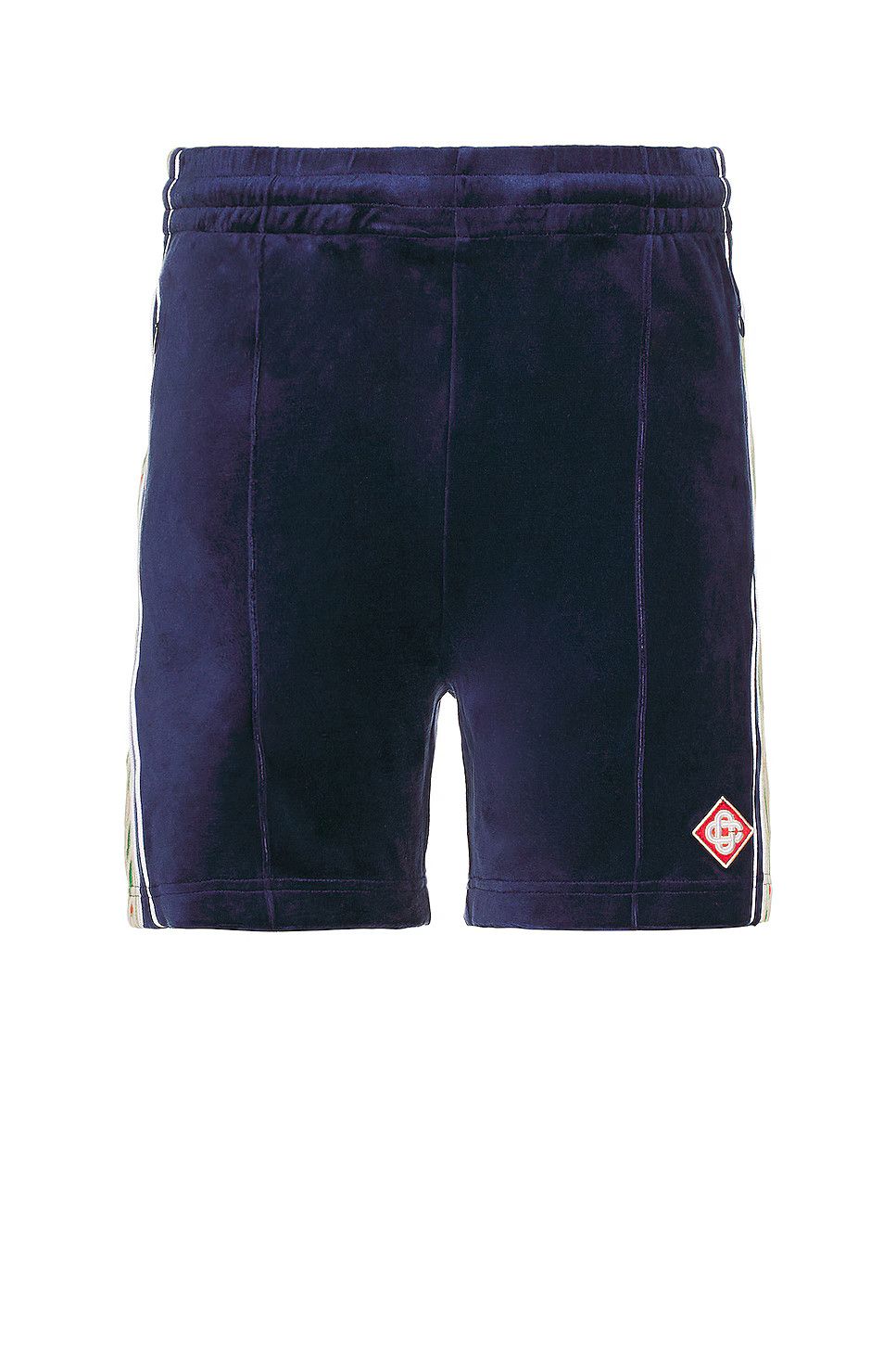 Casablanca o1mle0326 Velour Laurel Shorts in Navy Size US 28 / EU 44 - 1 Thumbnail