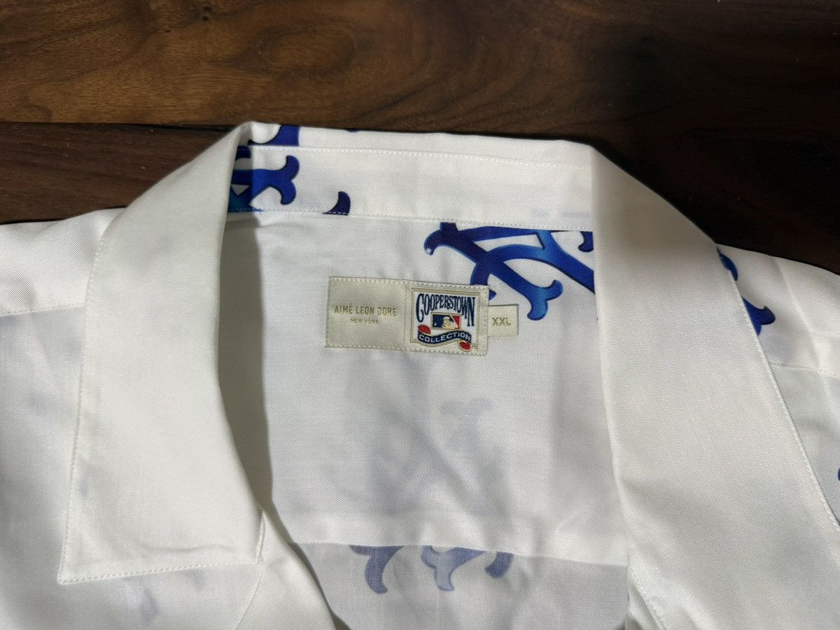 Aime Leon Dore Aime Leon Dore ALD / New York Mets White Leisure Shirt XXL Size US XXL / EU 58 / 5 - 2 Thumbnail