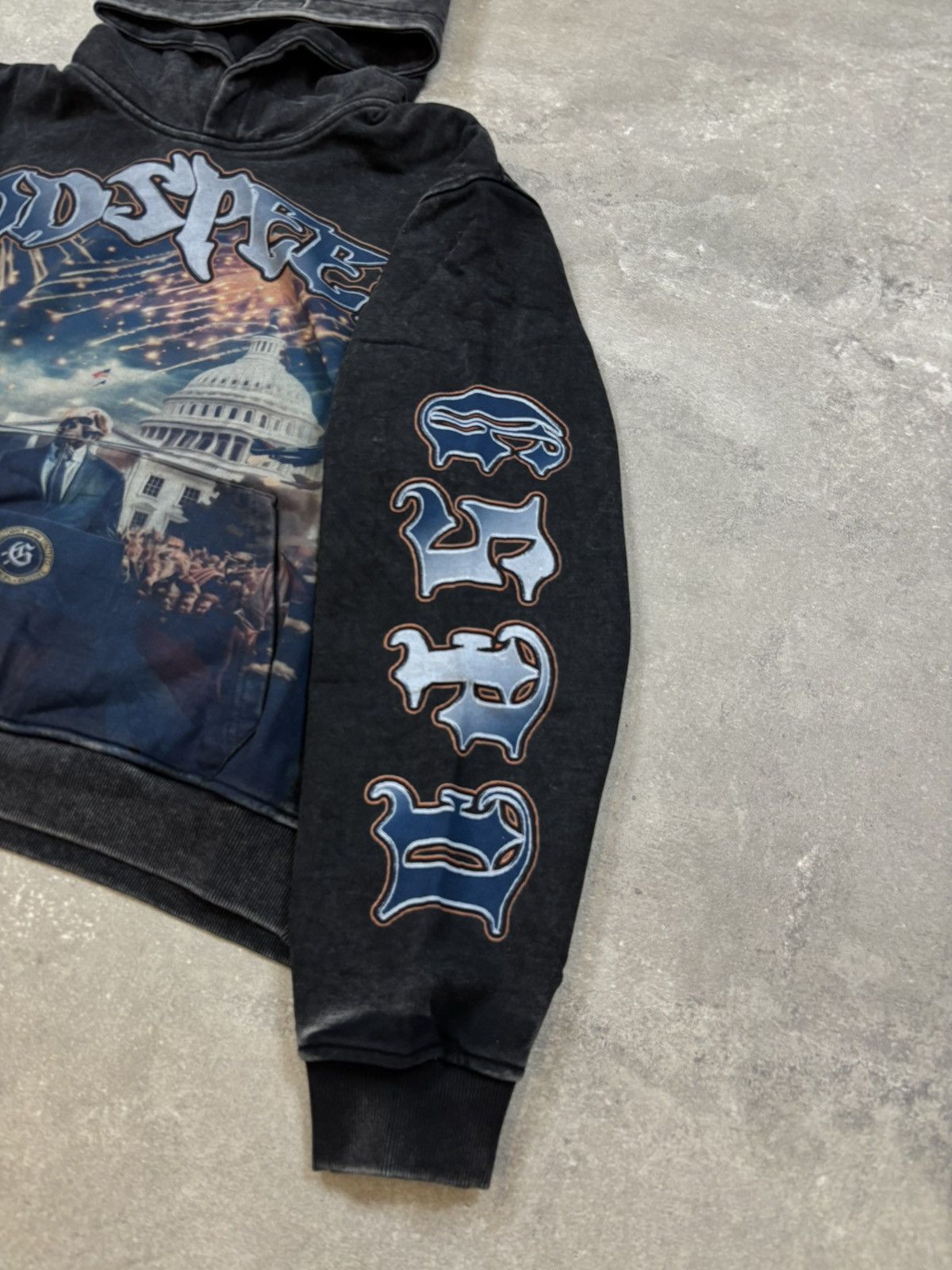 Godspeed Godspeed R.O.R. Hoodie, Washed Black Size US M / EU 48-50 / 2 - 5 Thumbnail