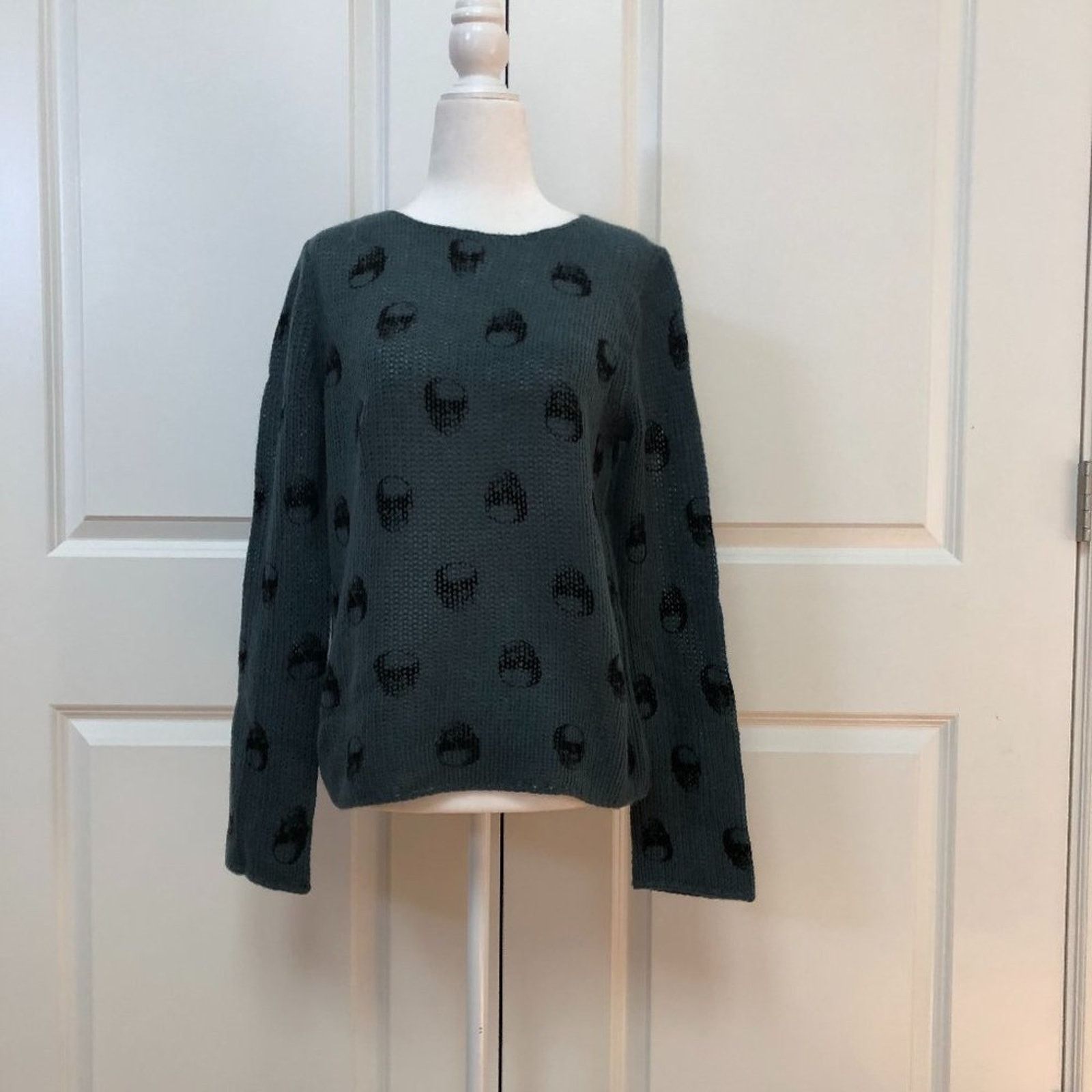 Skull Cashmere Kiera Skull Sweater 360 Cashmere