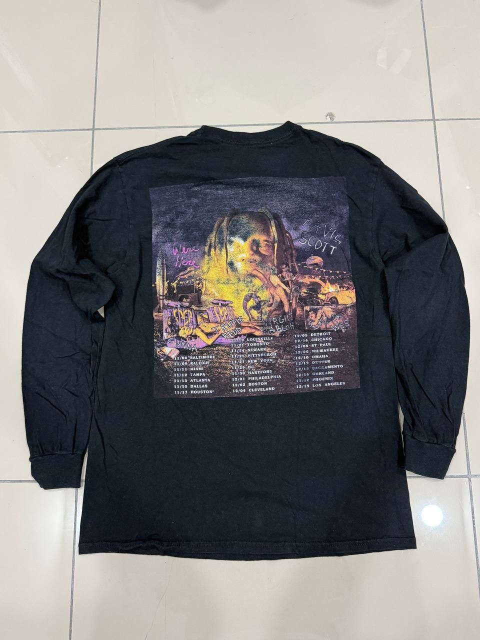Travis Scott Travis Scott Astroworld Wish You Where Here 2018 Tour Size US M / EU 48-50 / 2 - 3 Thumbnail