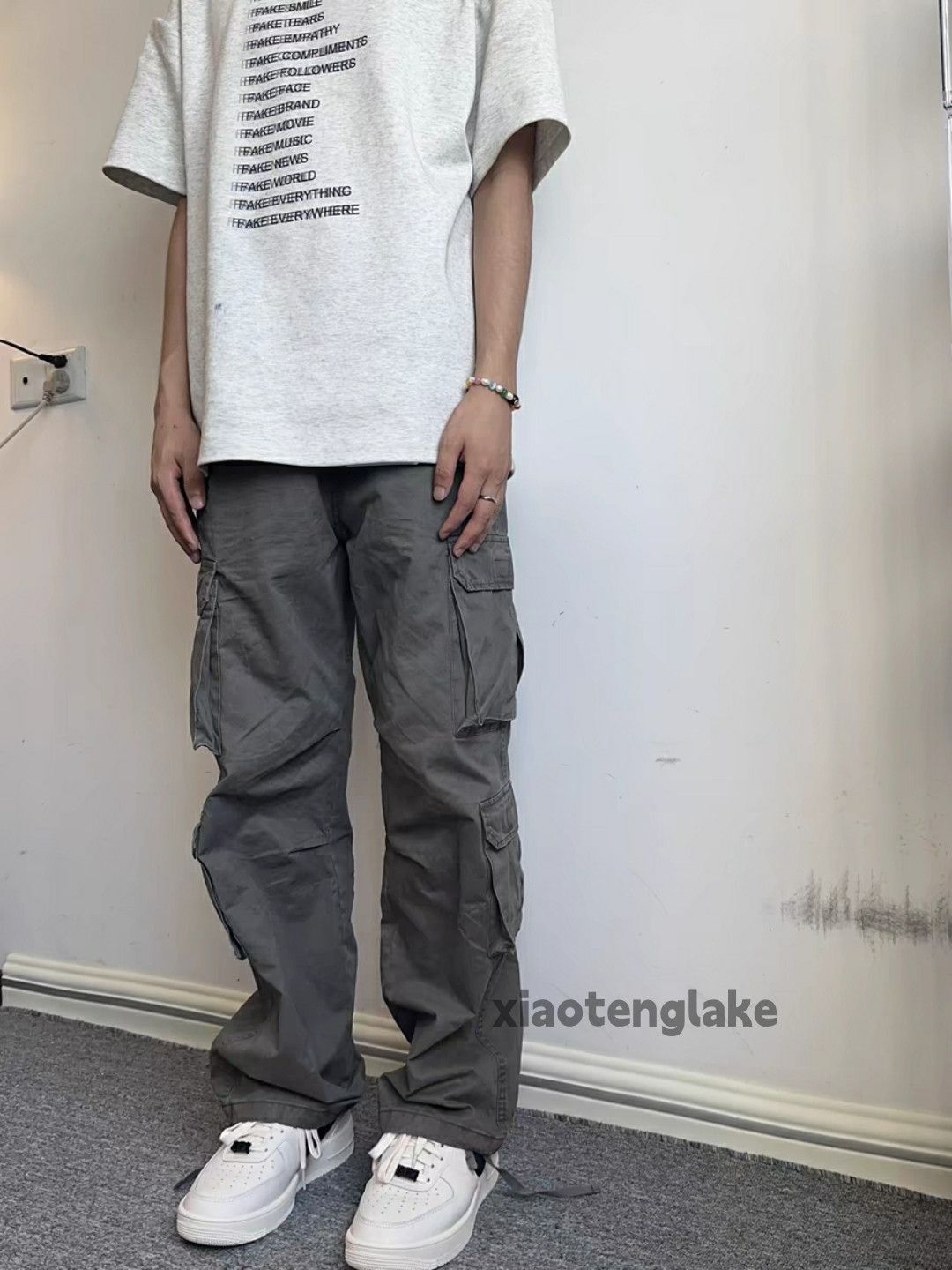 Designer × Japanese Brand × Vintage washed faded cleanfit yuppie baggy military cargo pants Size US 32 / EU 48 - 2 Thumbnail