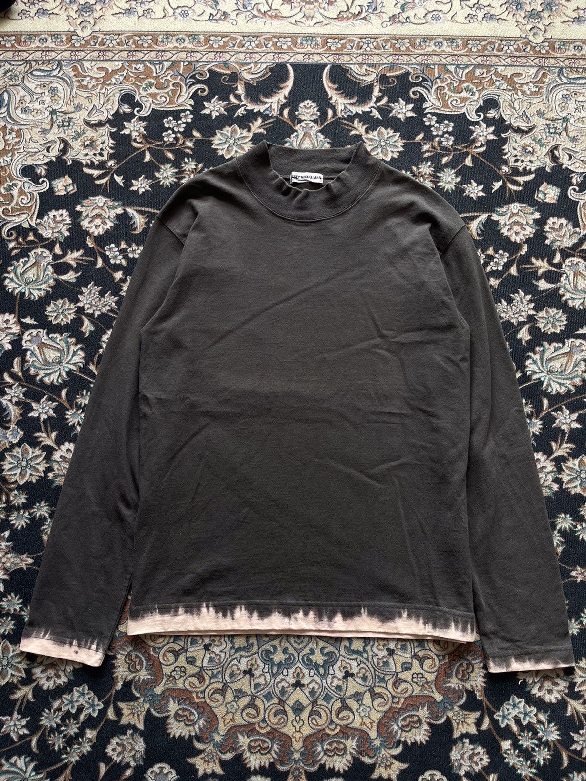 Homme Plisse Issey Miyake × Issey Miyake 1999 Issey Miyake High Neck Tye Dye Style Size US M / EU 48-50 / 2 - 1 Thumbnail