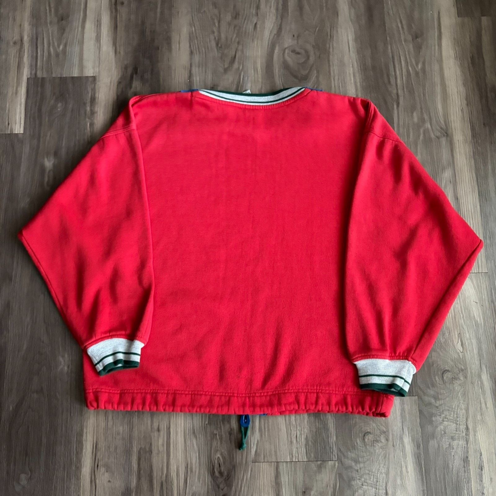 Puma × Vintage Vintage Puma Sweatshirt Men's Size L Boxy 1980s Athletic Red Size US L / EU 52-54 / 3 - 7 Thumbnail