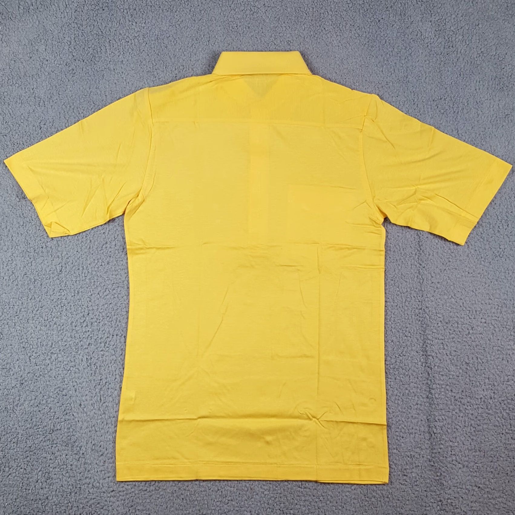 Titleist VINTAGE Titleist Polo Shirt Men's Small Yellow 90s Preppy Athletic Collared Short Sleeve Cotton Blend Golf Size US S / EU 44-46 / 1 - 4 Thumbnail