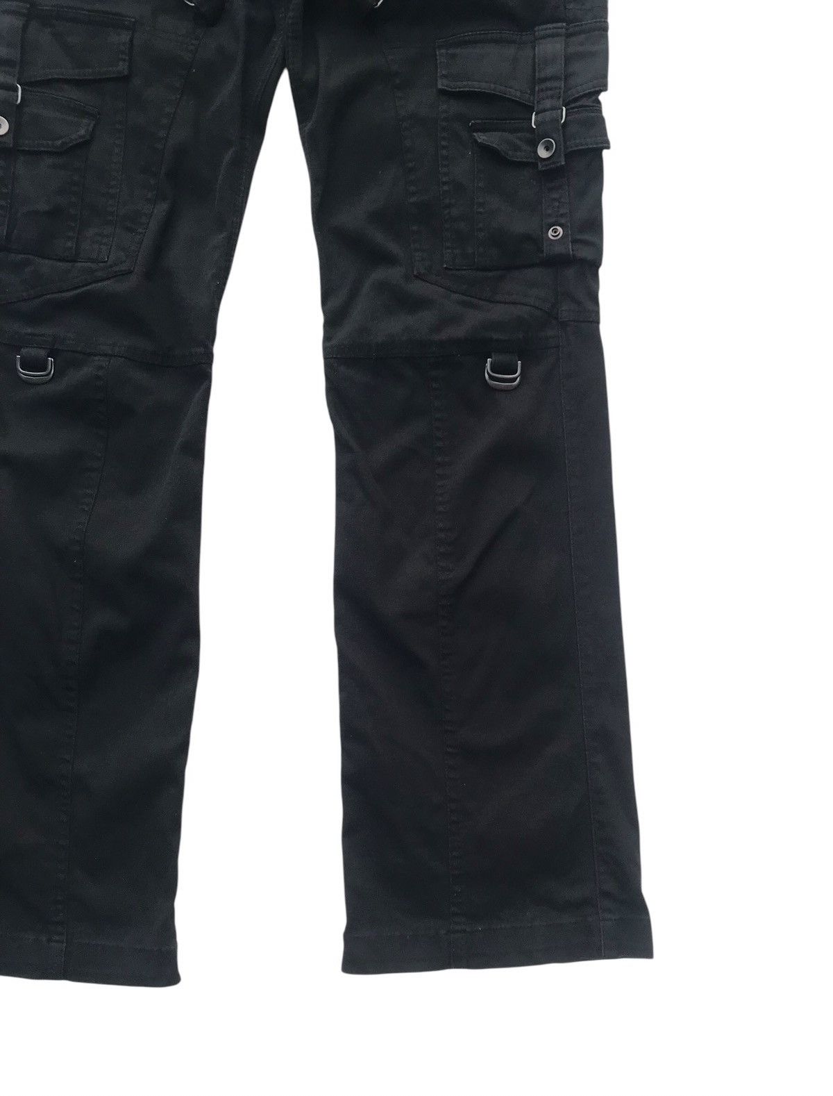 Nicole Club Nicole Club For Multipocket Cargo Flared Streetwear Pants Size US 32 / EU 48 - 7 Thumbnail