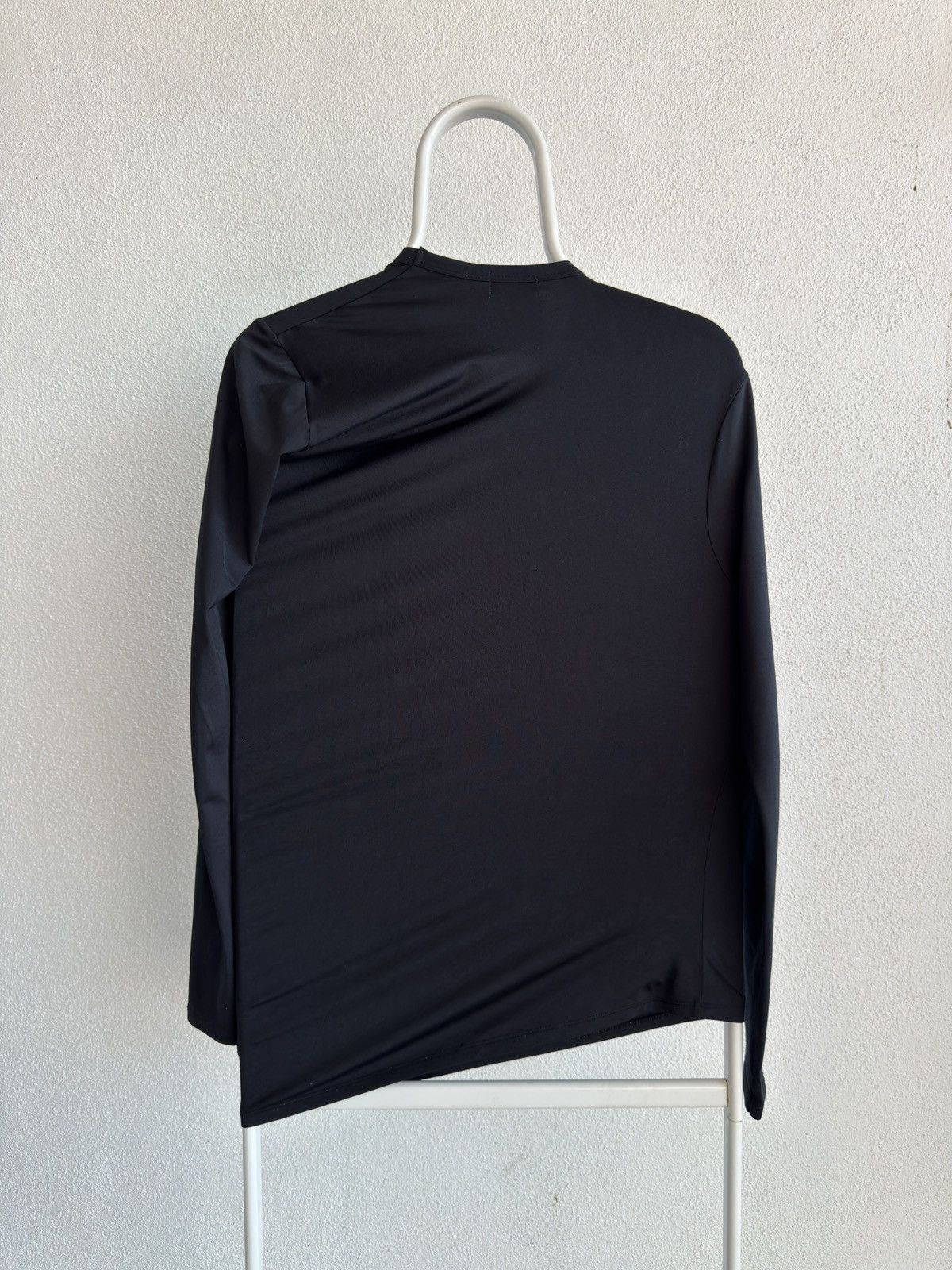 ATSURO TAYAMA A/T Atsuro Tayama Asymmetrical Black LS Top Blouse Size S / US 4 / IT 40 - 2 Thumbnail