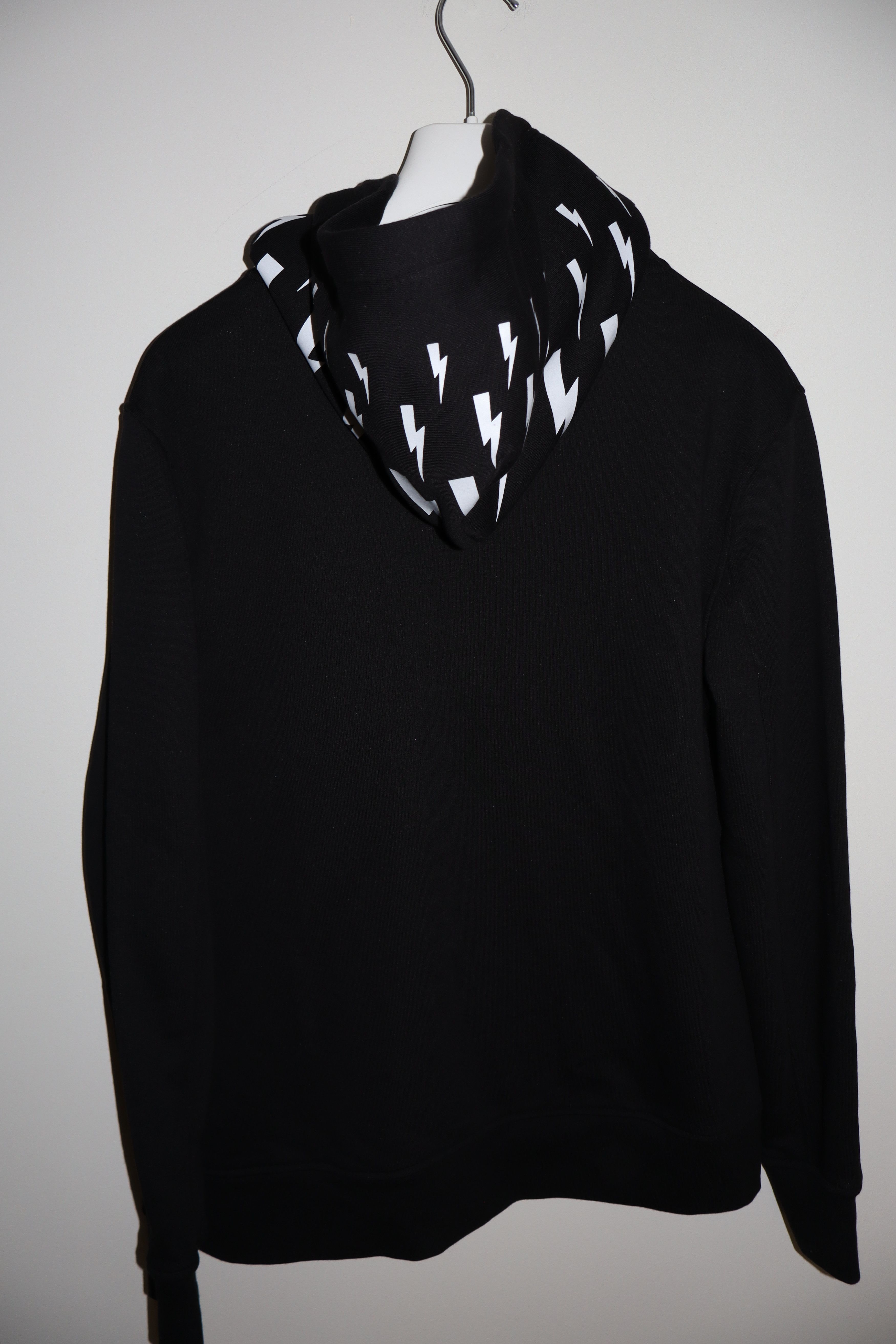 Neil Barrett Thunderbolt zip hoodie Size US XL / EU 56 / 4 - 5 Thumbnail
