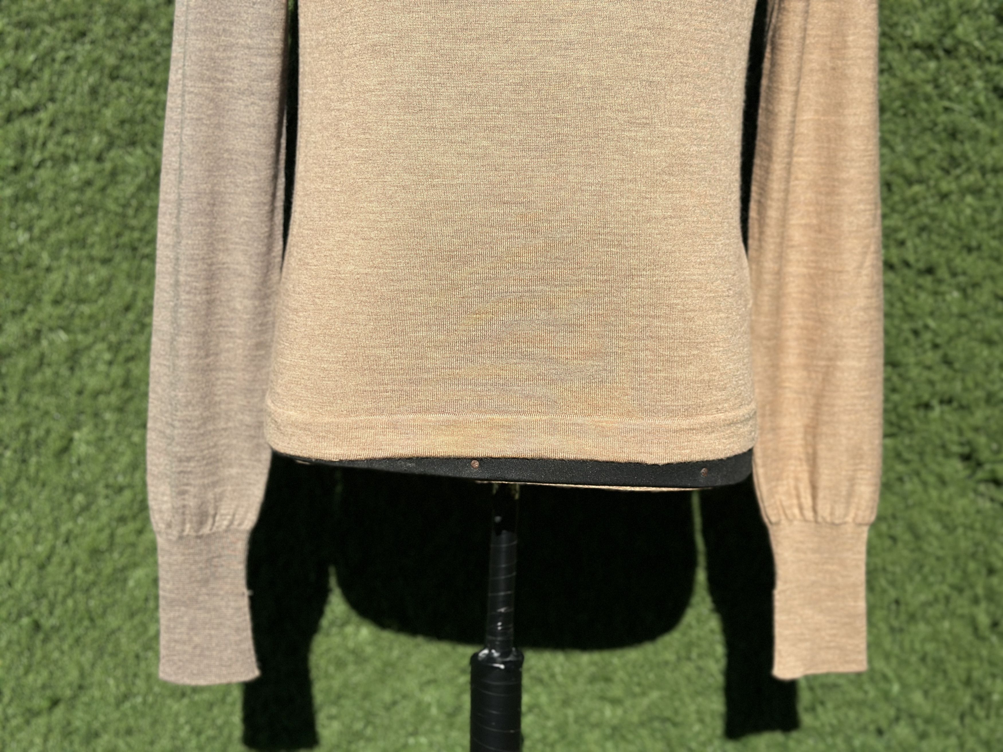 Maison Margiela Rare Maison Margiela 14 Camel Colorblock Fine Knit Size S Size US S / EU 44-46 / 1 - 6 Thumbnail