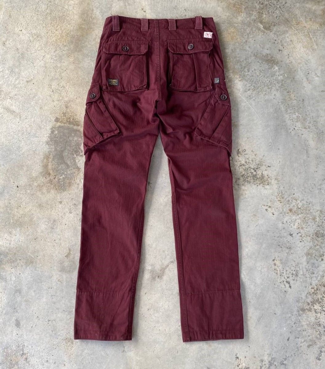 20471120 × Japanese Brand VINTAGE BACK NUMBER CARGO UP-ARMORED EQUIPMENT MILITARY Size US 31 - 1 Thumbnail