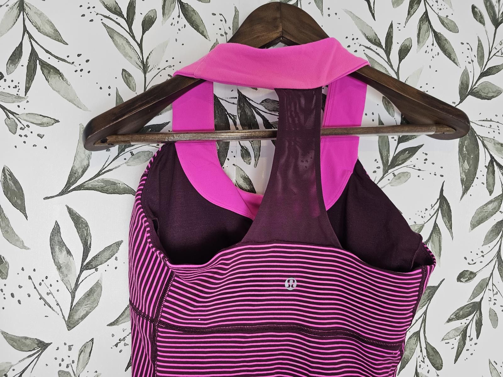 Lululemon Lululemon Yoga Top Pink Womens Size S/M Halter Athletic Size ONE SIZE - 3 Thumbnail